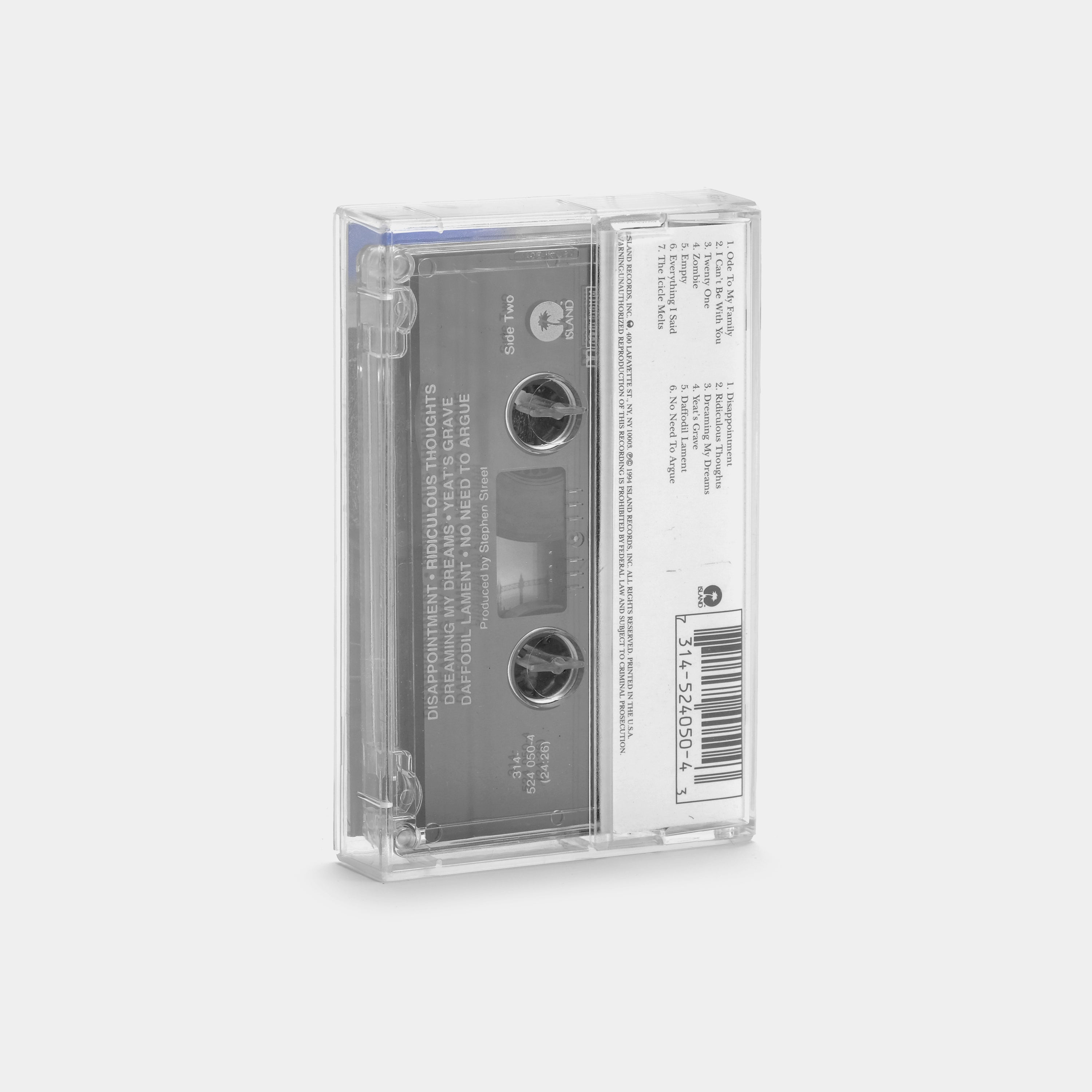 The Cranberries - No Need To Argue Cassette Tape