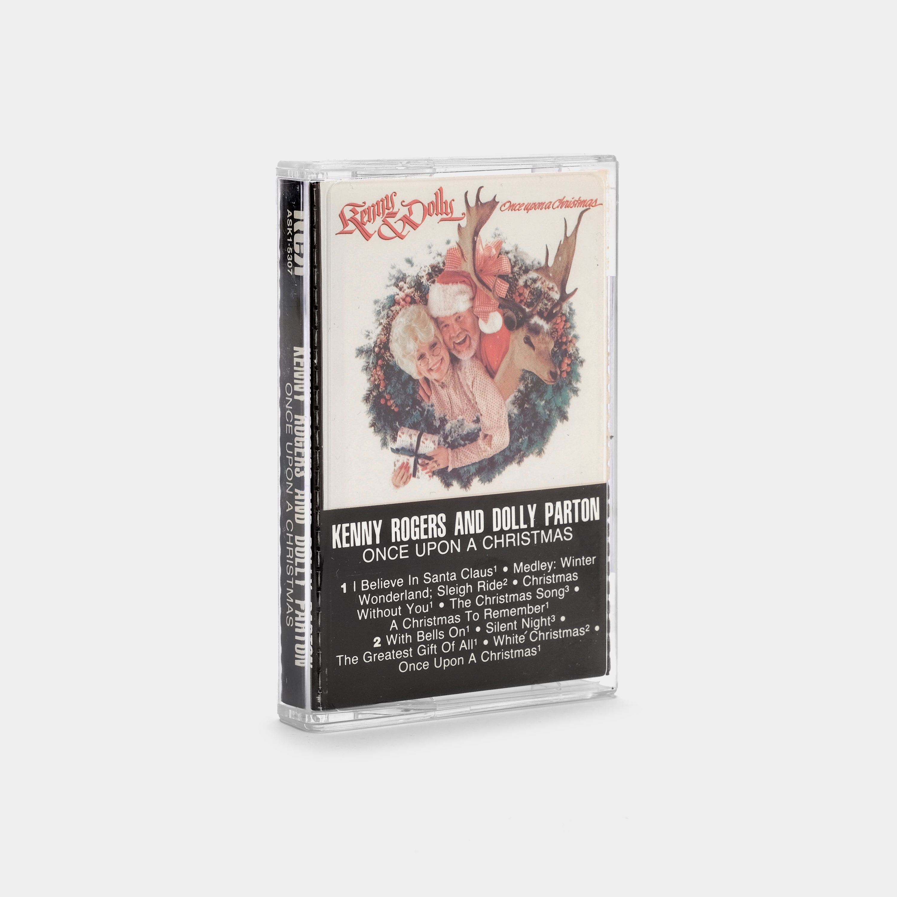 Kenny Rogers and Dolly Parton - Once Upon A Christmas Cassette Tape