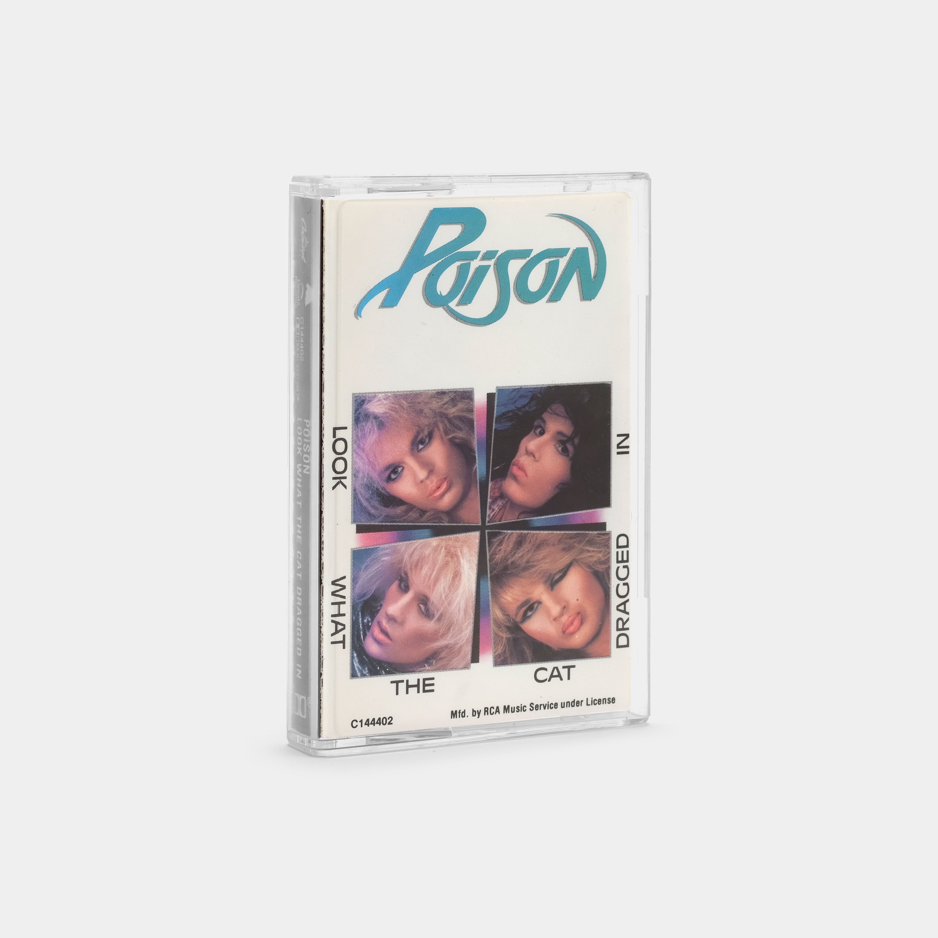 Poison - Look What The Cat Dragged In Cassette Tape