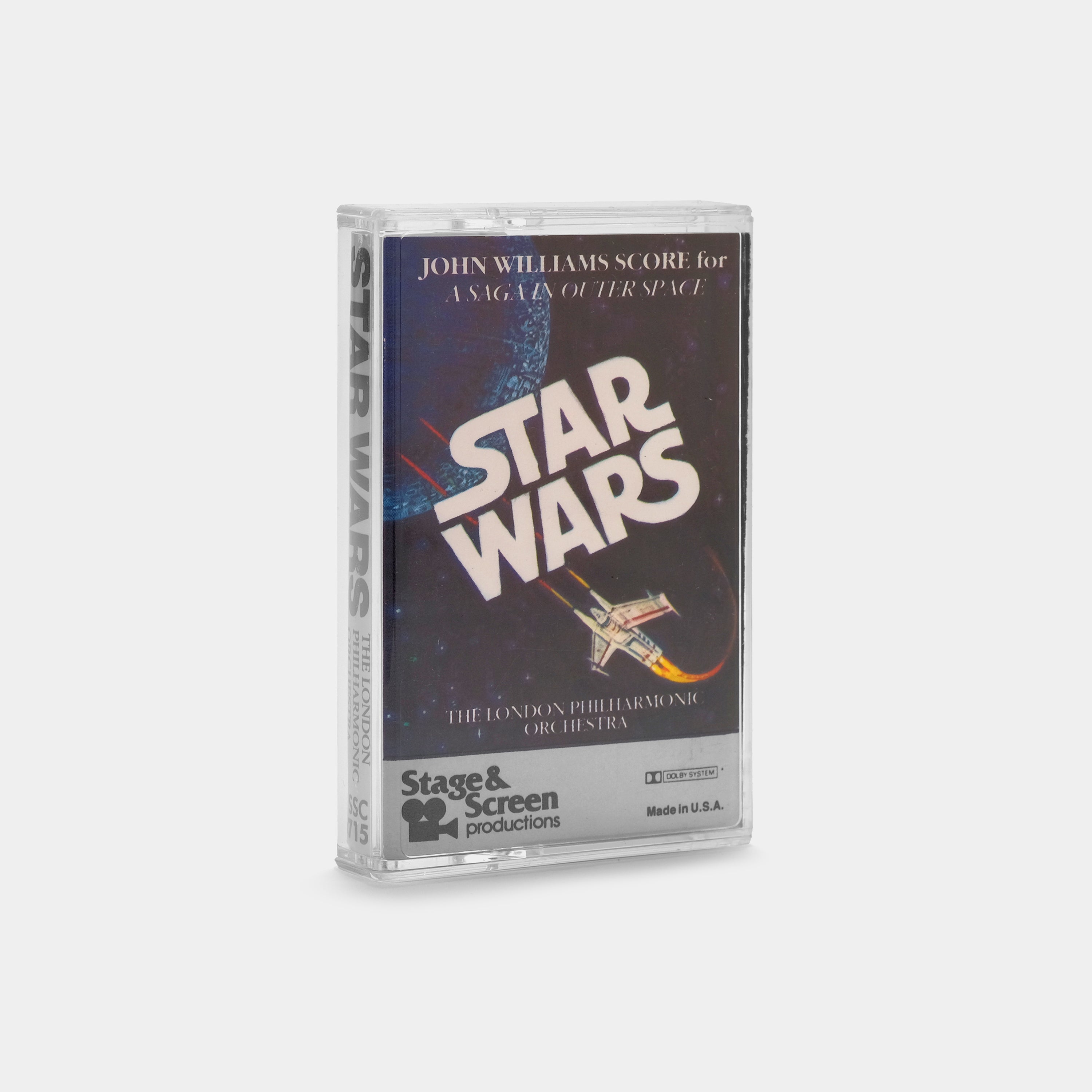 The London Philharmonic Orchestra - Star Wars (A Saga In Outer Space) Cassette Tape