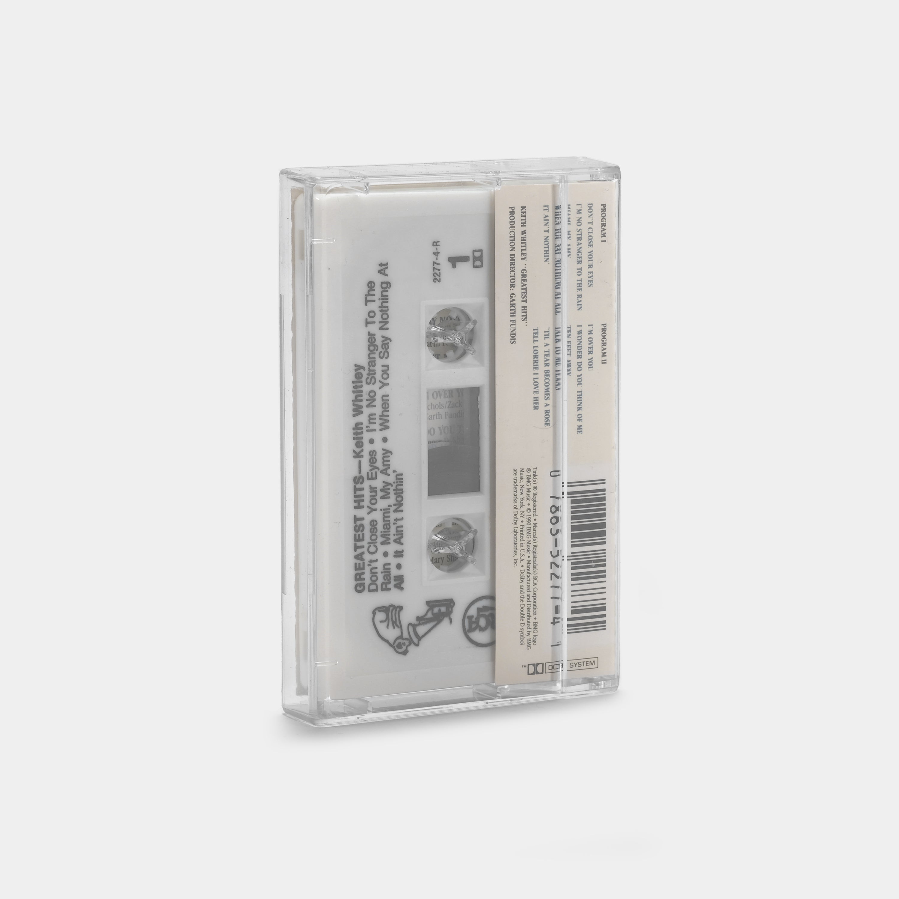 Keith Whitley - Greatest Hits Cassette Tape