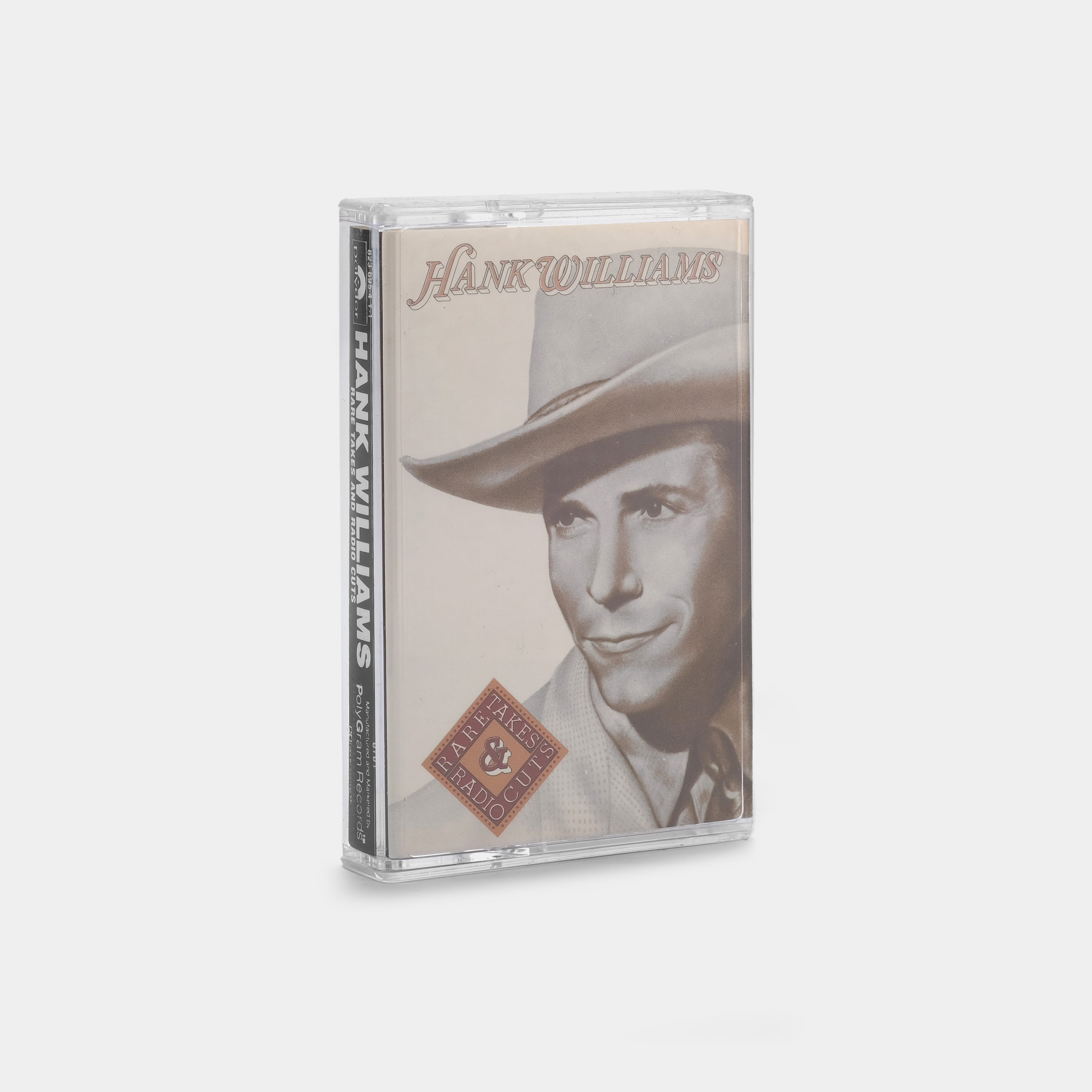 Hank Williams - Rare Takes and Radio Cuts Cassette Tape