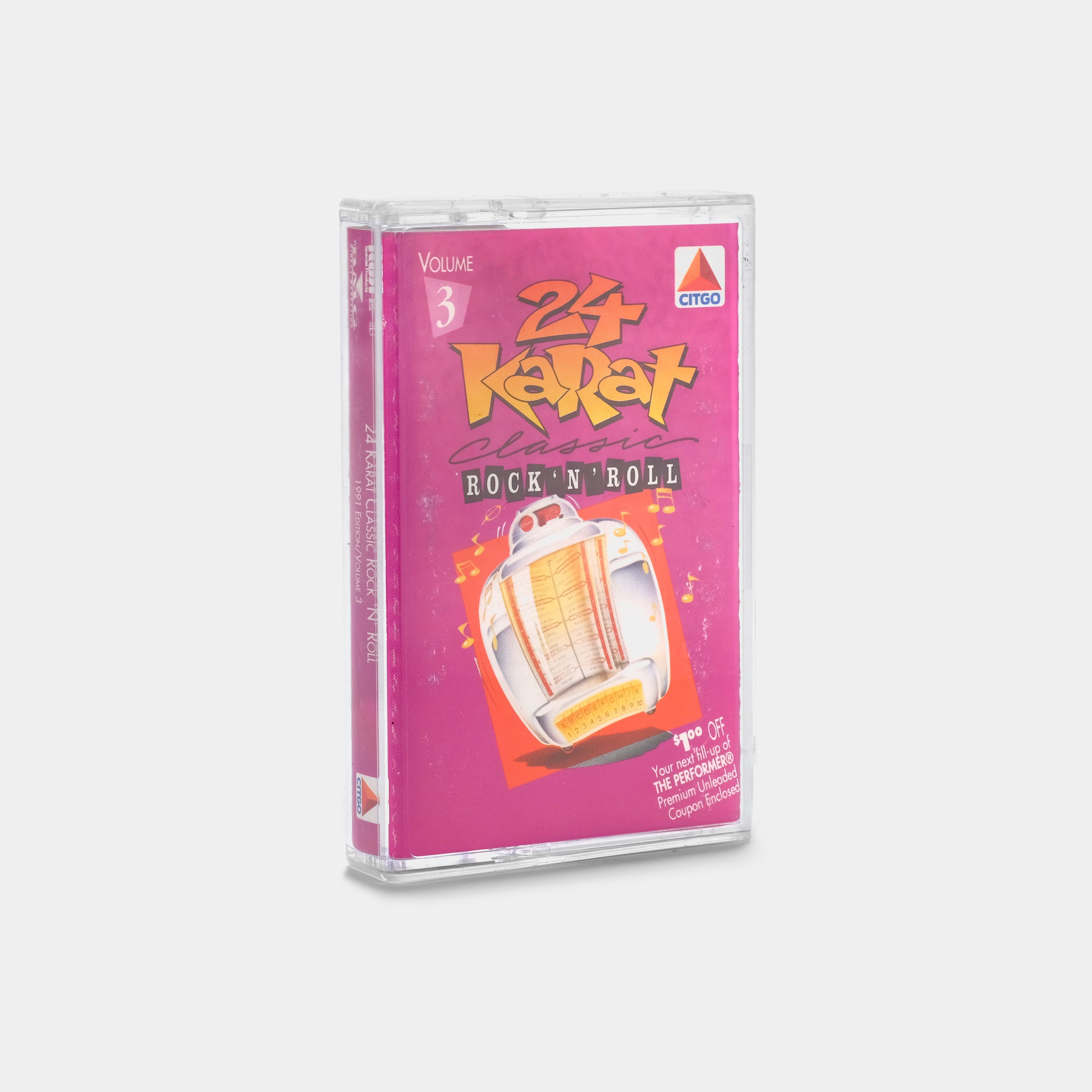 24 Karat Classic Rock & Roll: 1991 Edition/Volume III Cassette Tape