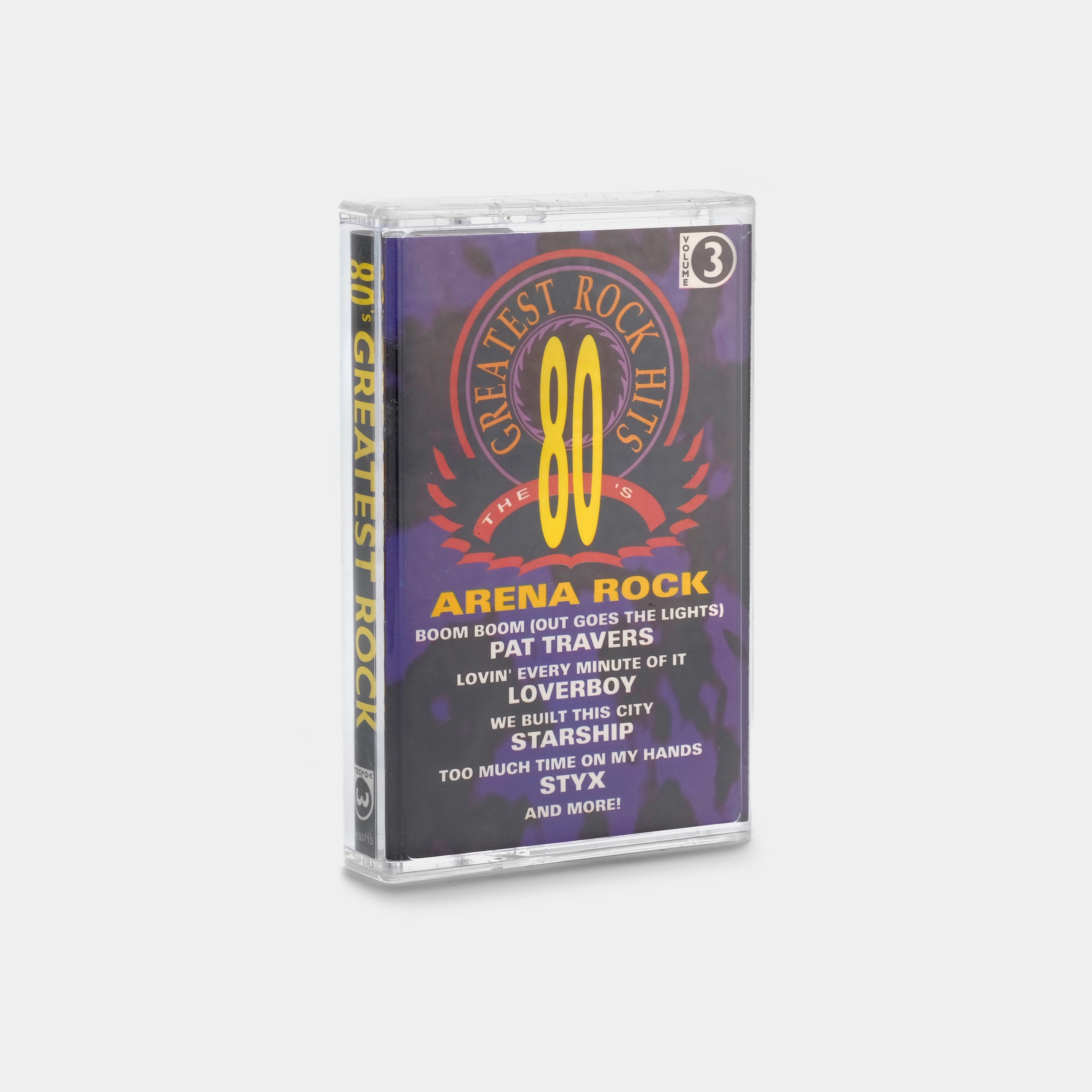 The 80's Greatest Rock Hits Volume 3: Arena Rock Cassette Tape