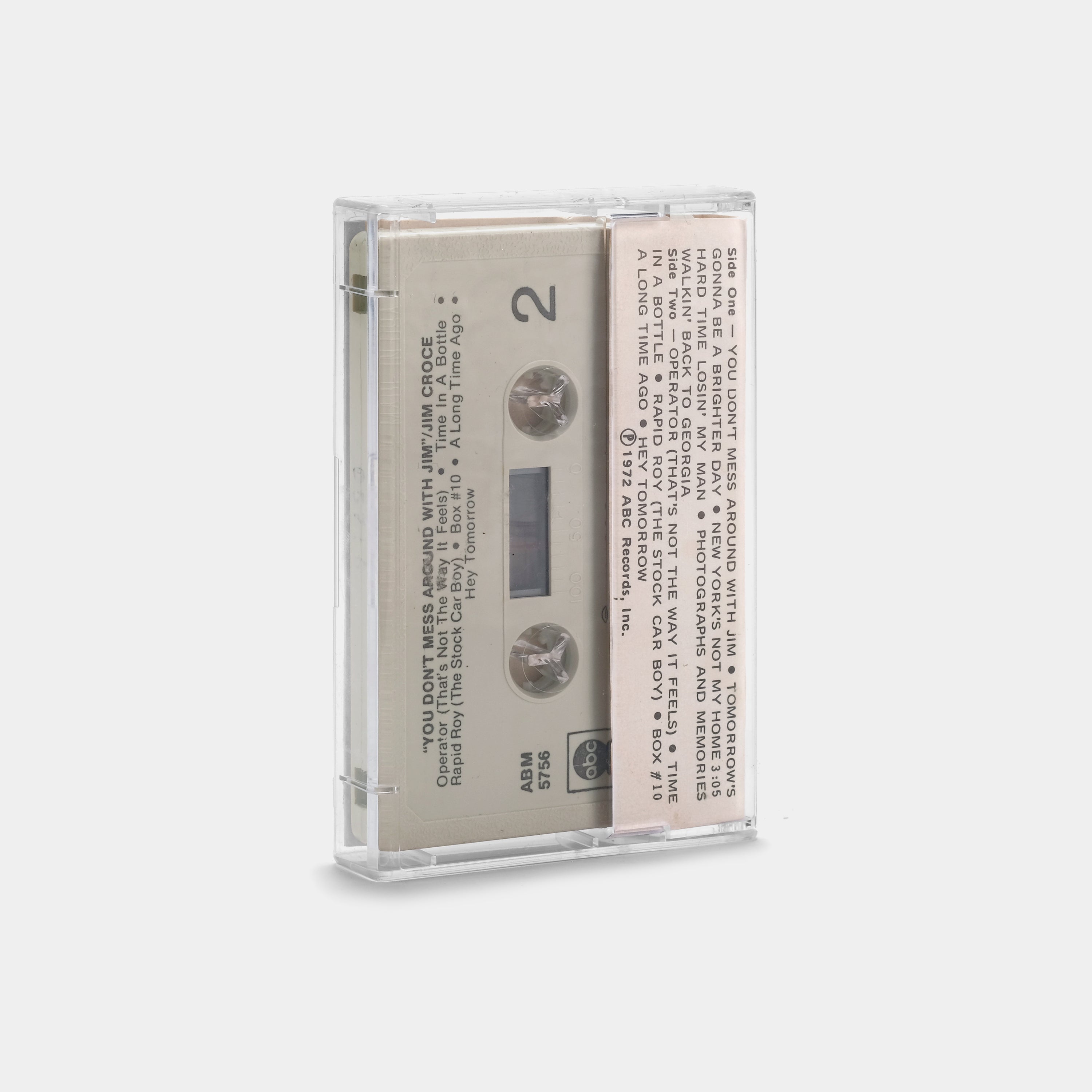 Jim Croce - You Don't Mess Around With Jim Cassette Tape