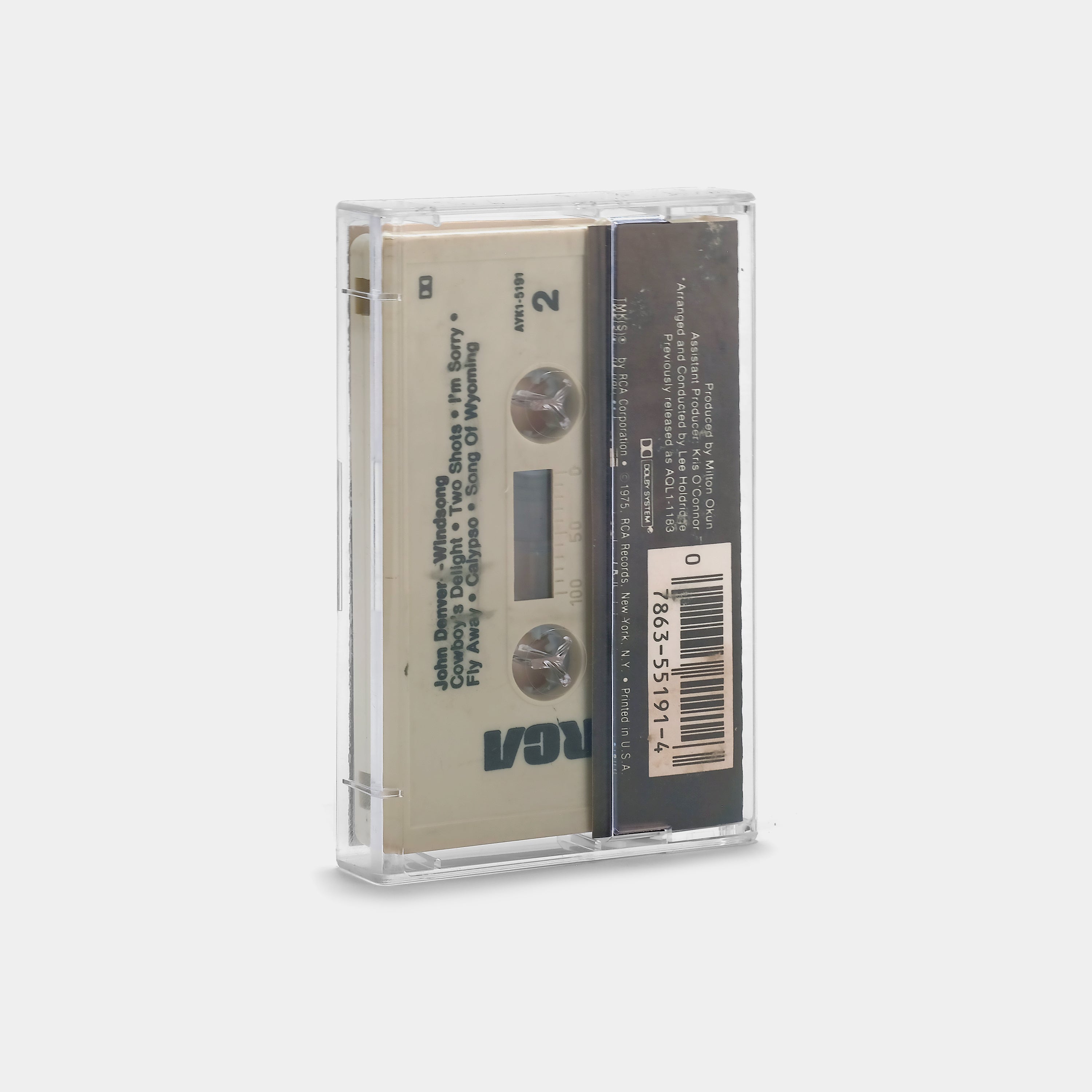 John Denver - Windsong Cassette Tape