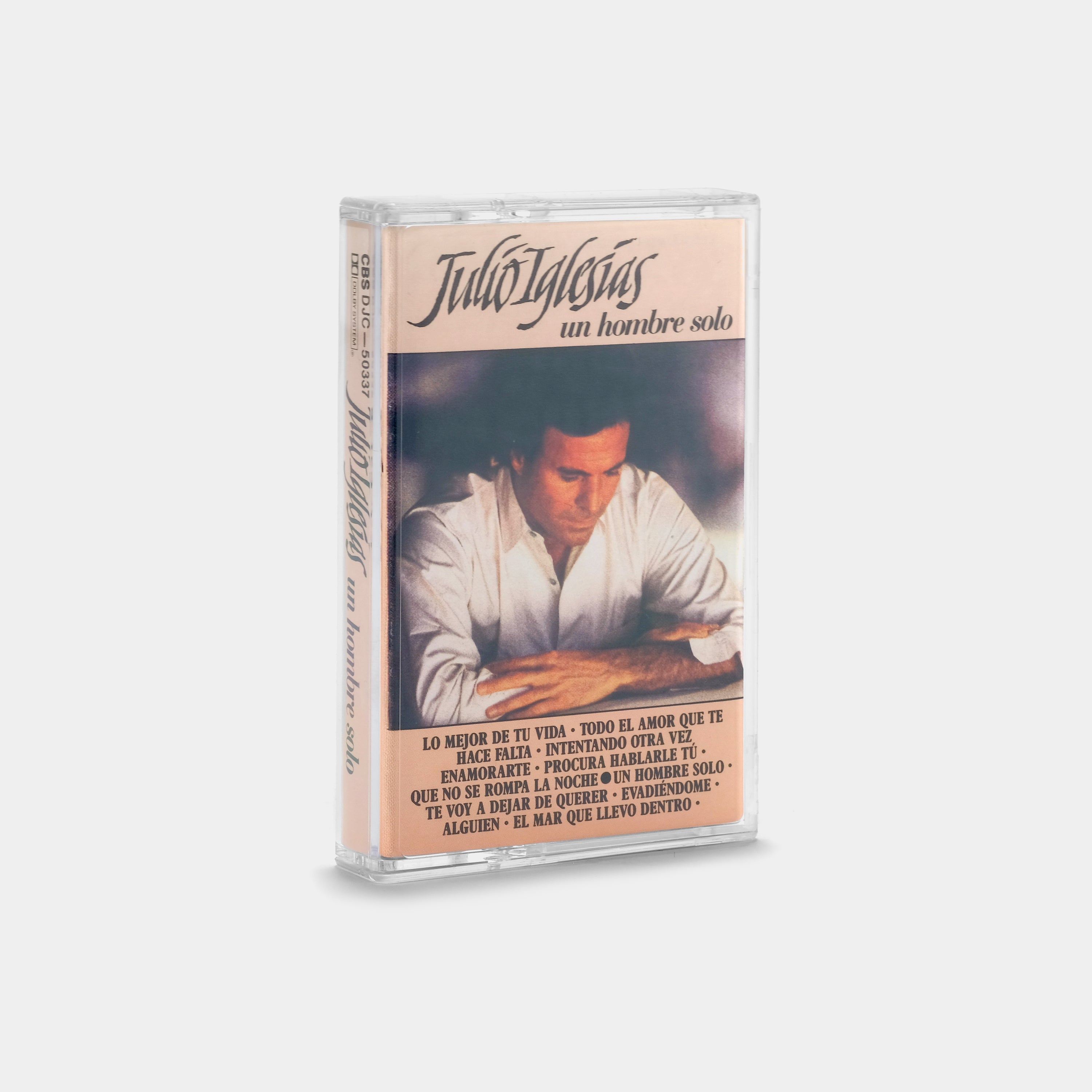Julio Iglesias - Un Hombre Solo Cassette Tape