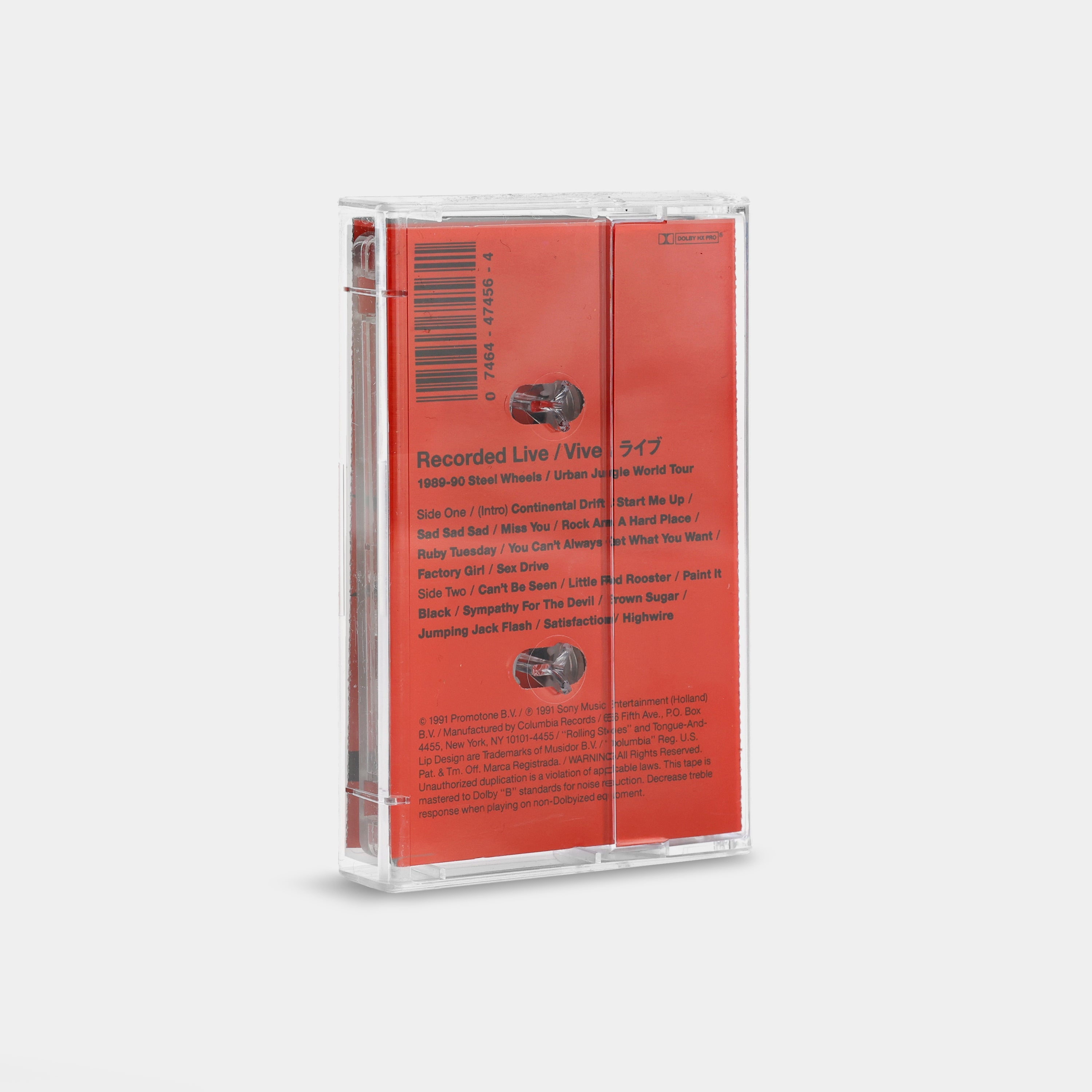 Rolling Stones - Flashpoint Cassette Tape