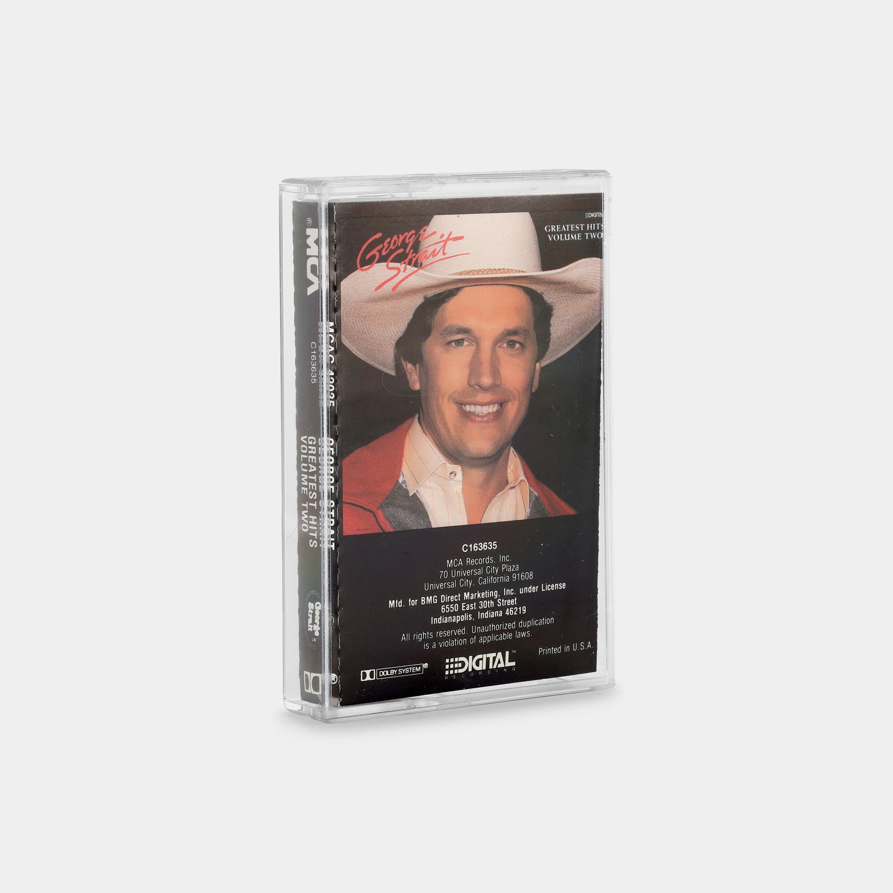 George Strait - Greatest Hits Volume 2 Cassette Tape