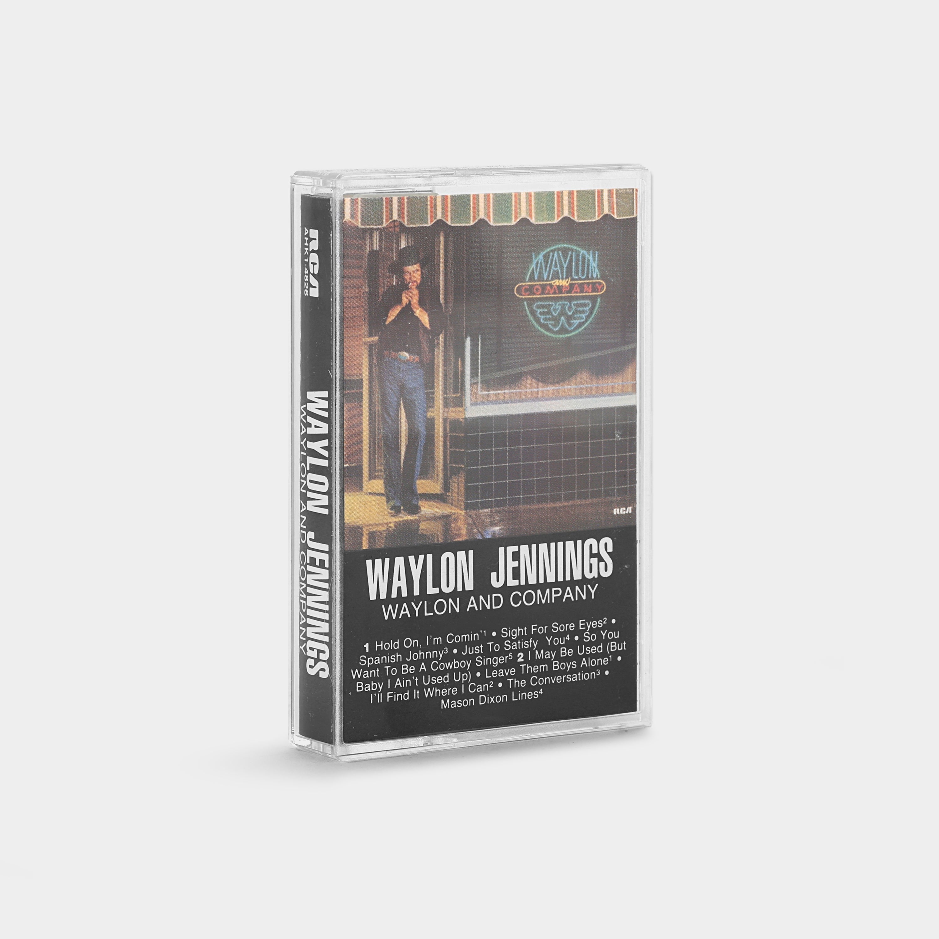 Waylon Jennings - Waylon and Company Cassette Tape