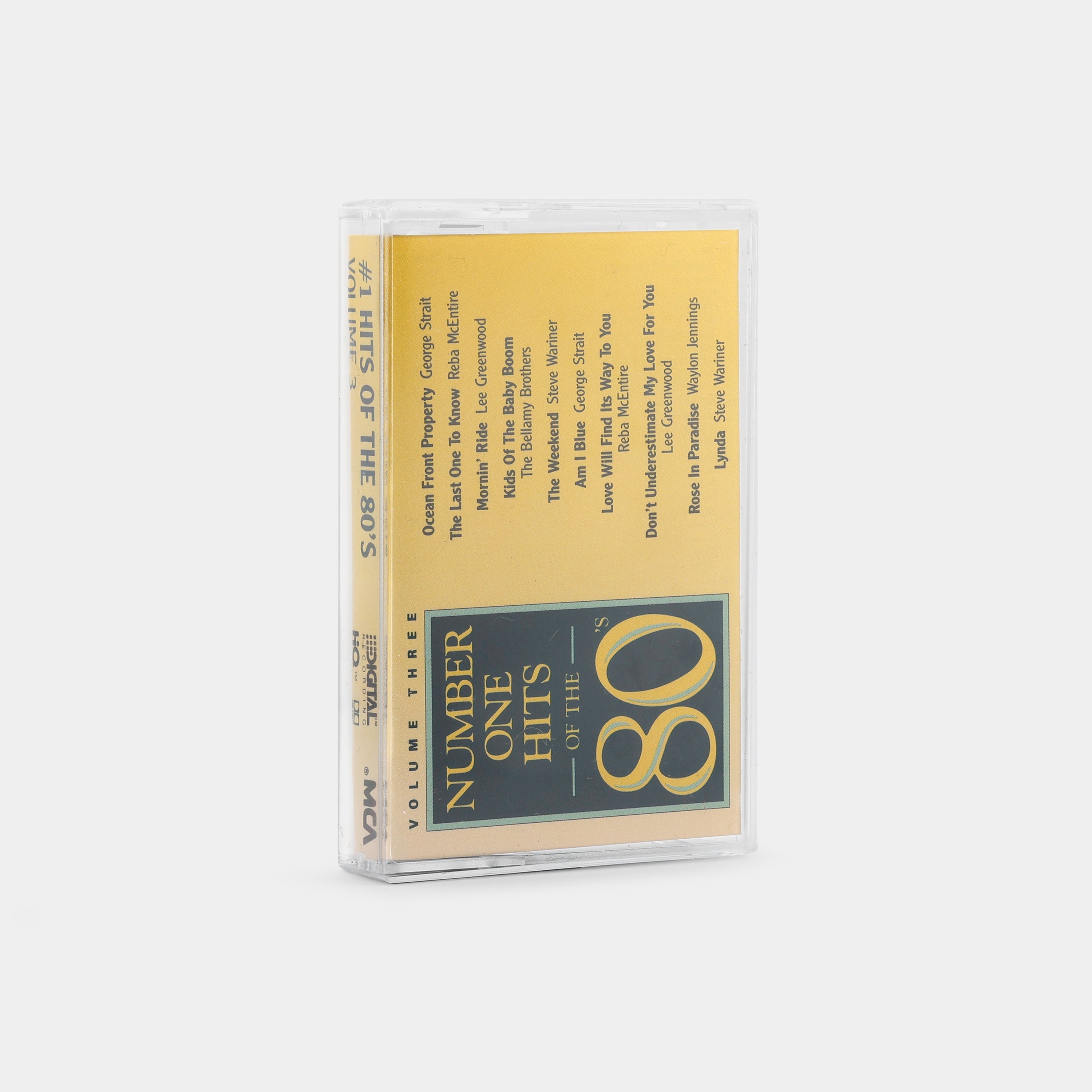 Number One Hits of the 80's Volume Three Cassette Tape