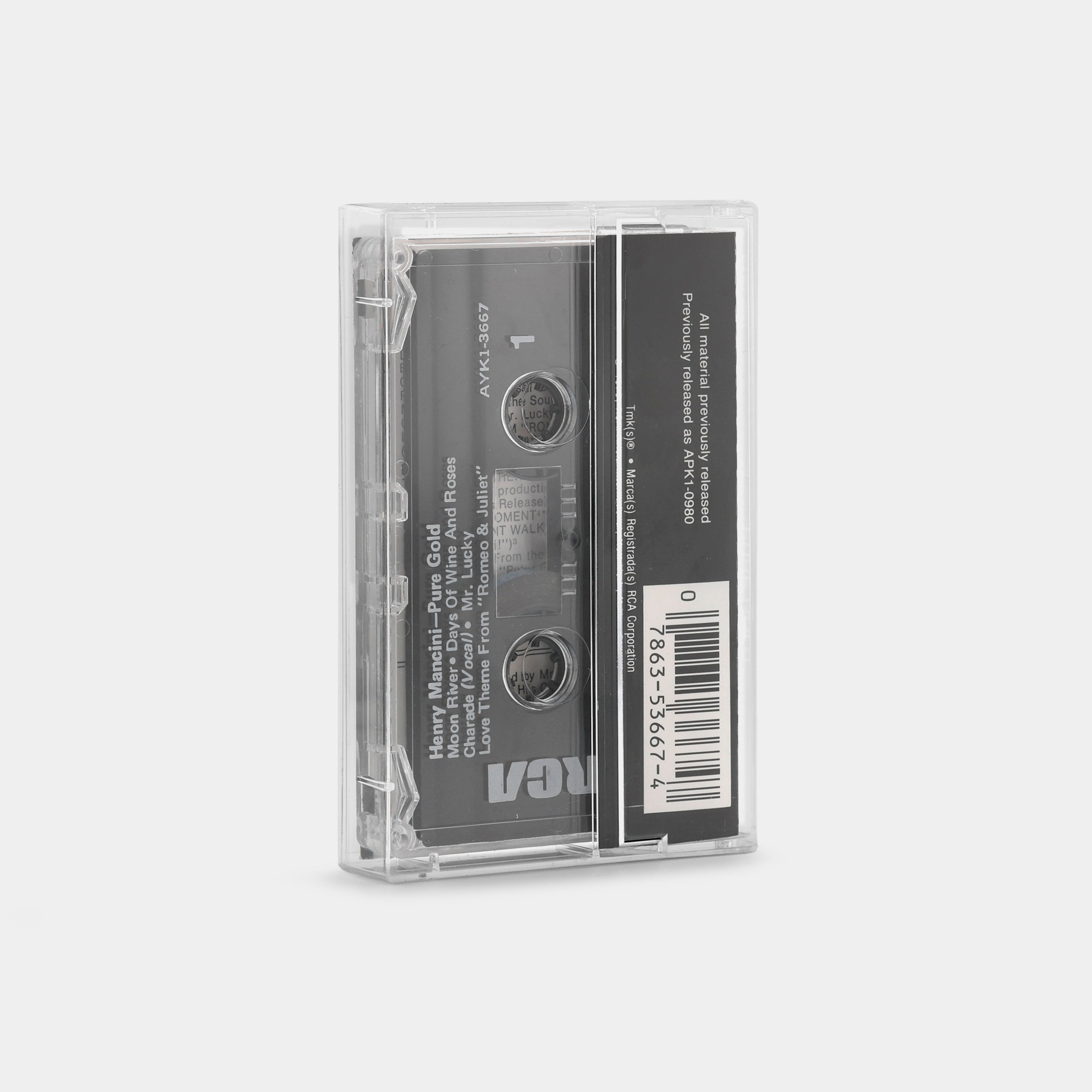 Henry Mancini - Pure Gold Cassette Tape