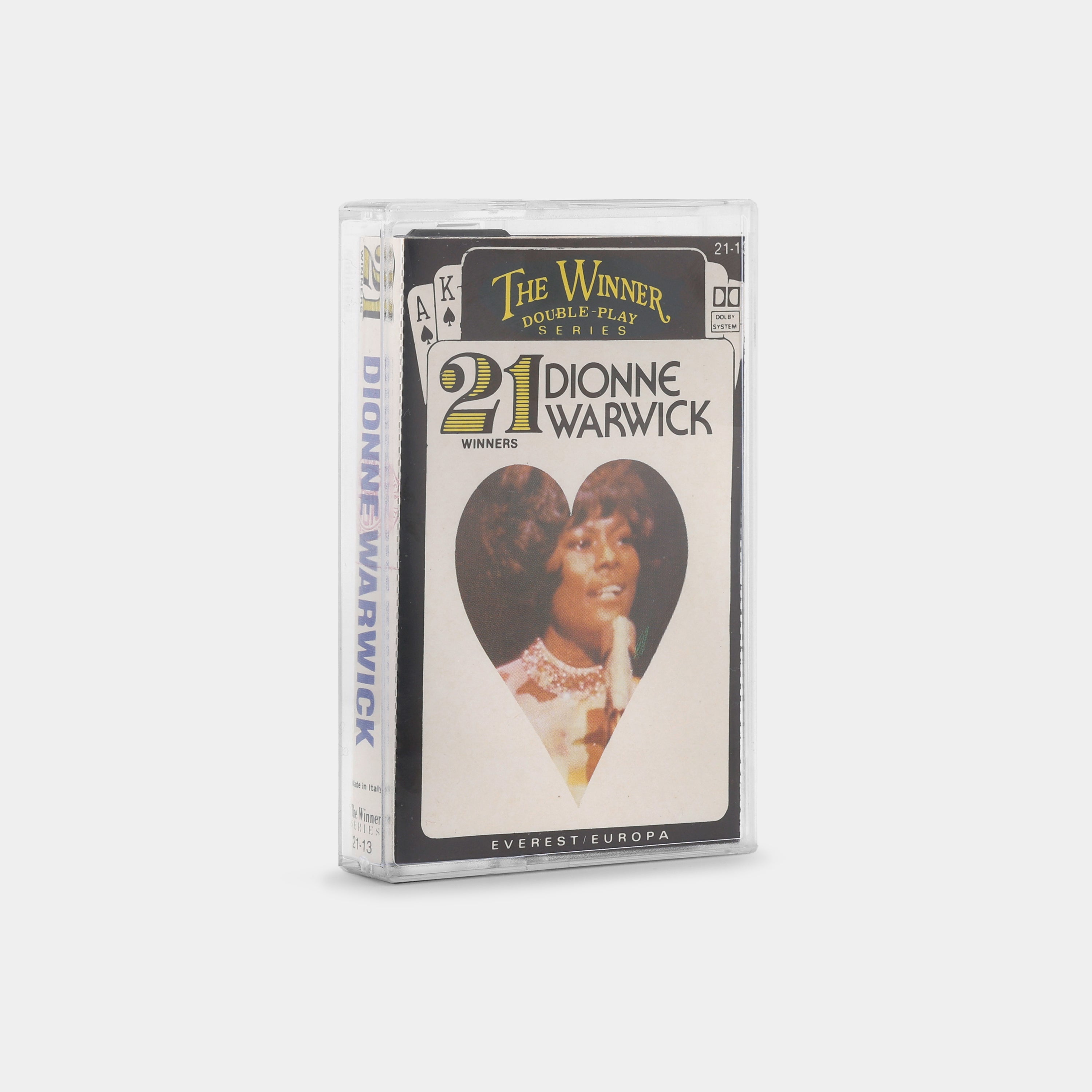 Dionne Warwick - 21 Winners Cassette Tape