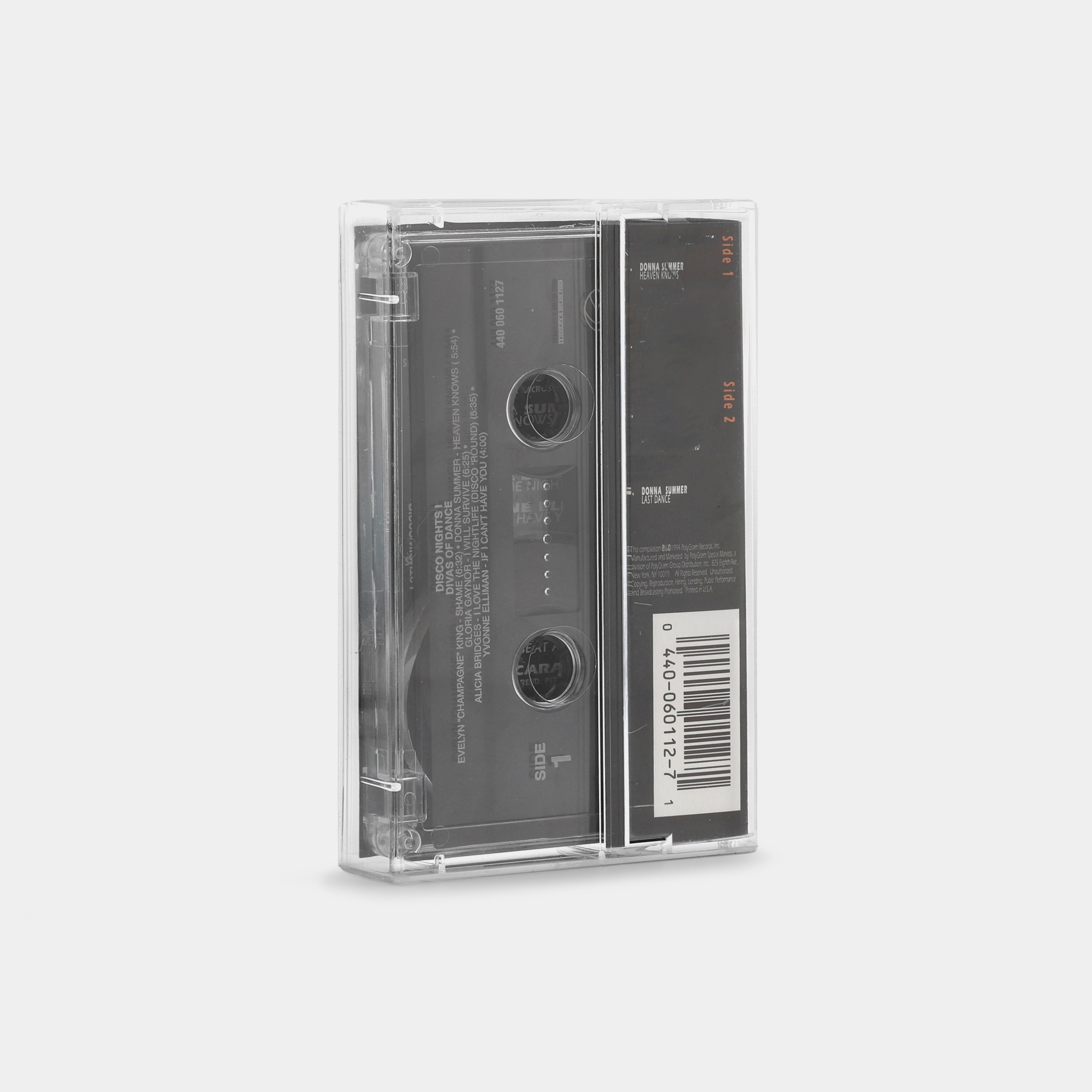 Divas Of Dance (Disco Nights Vol. 1) Cassette Tape