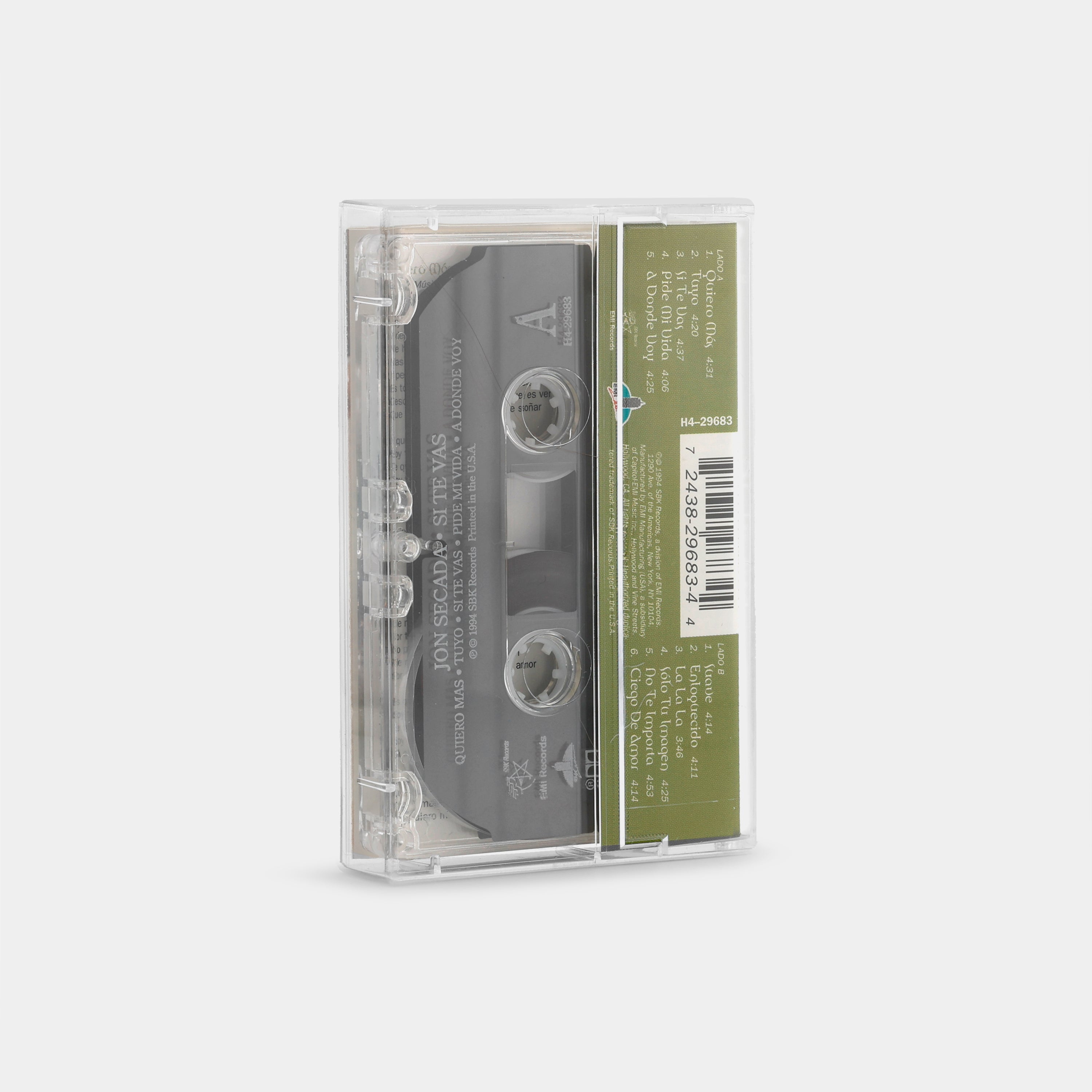 Jon Secada - Si Te Vas Cassette Tape
