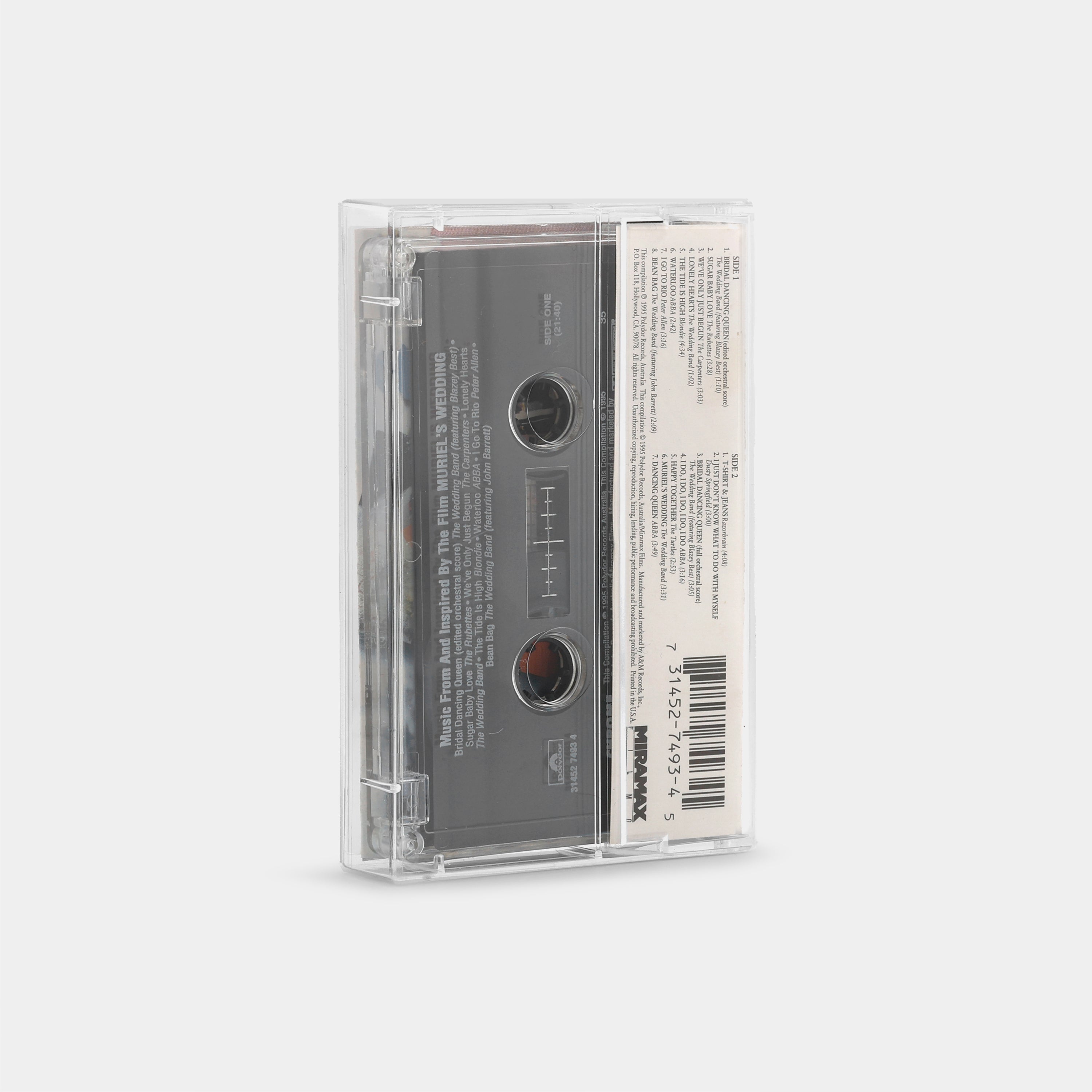 Music From And Inspired By The Film 'Muriel's Wedding' Cassette Tape