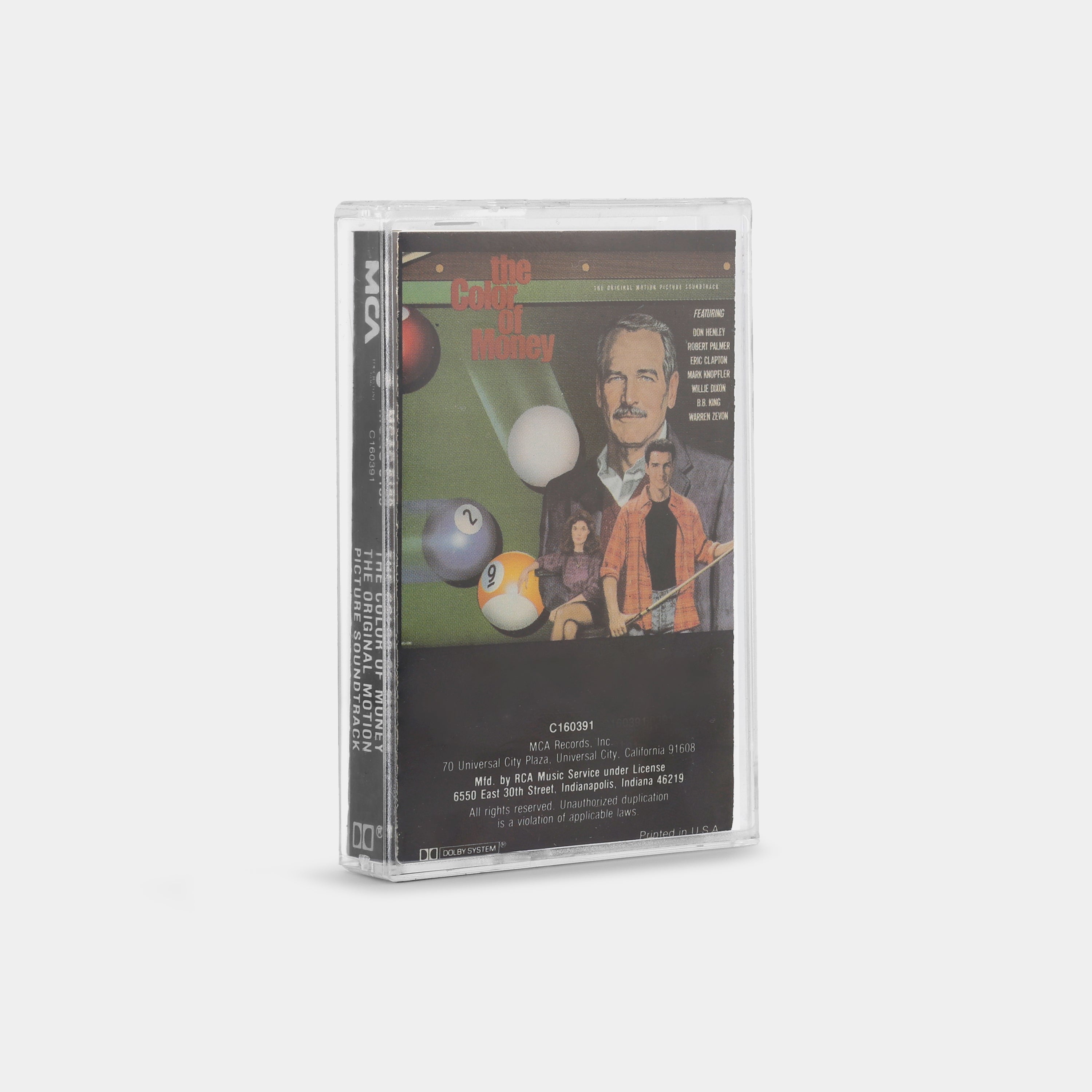 The Color Of Money (The Original Motion Picture Soundtrack) Cassette Tape