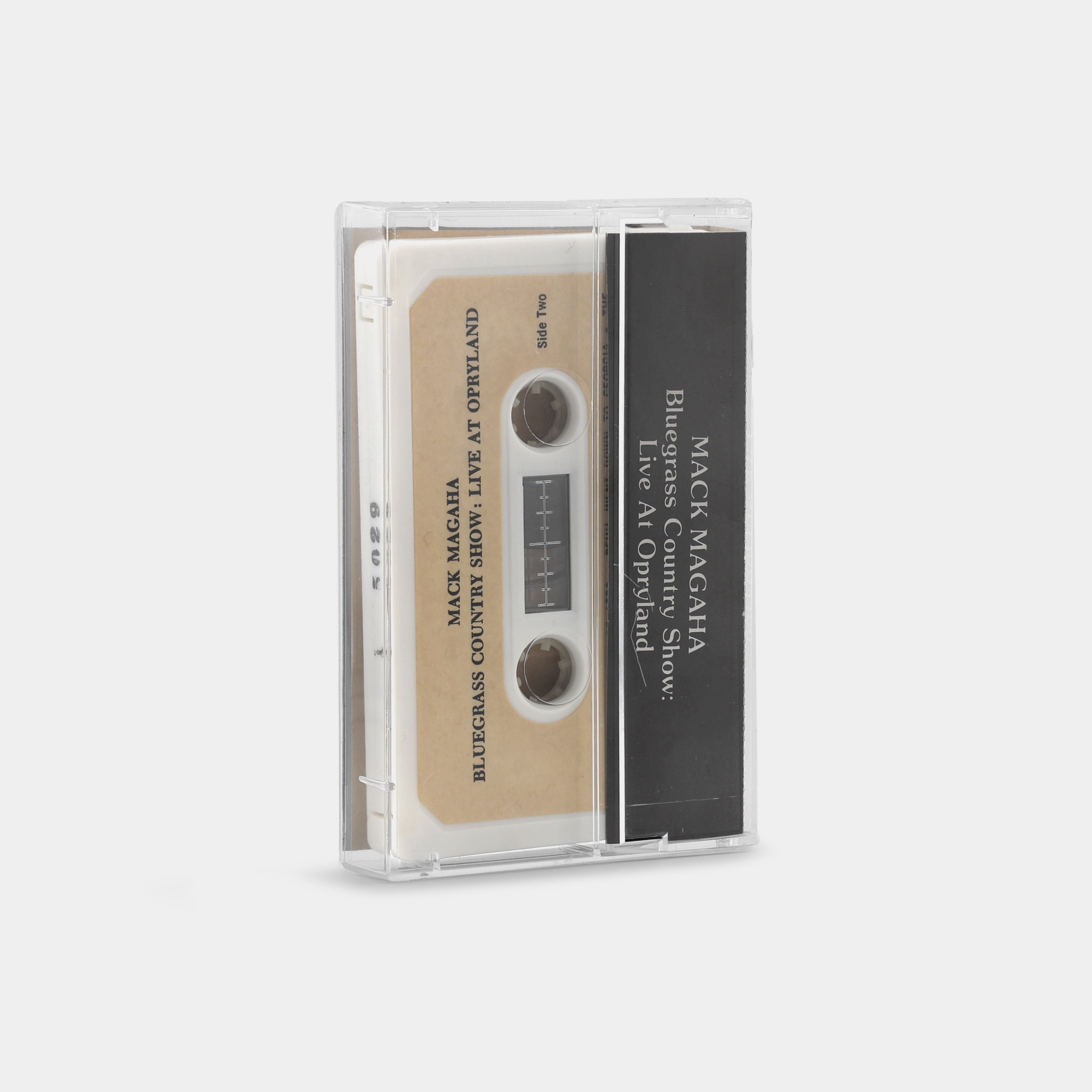 Mack Magaha (And Special Guest, Porter Wagoner) - Live! Bluegrass Country Show At Opryland Cassette Tape