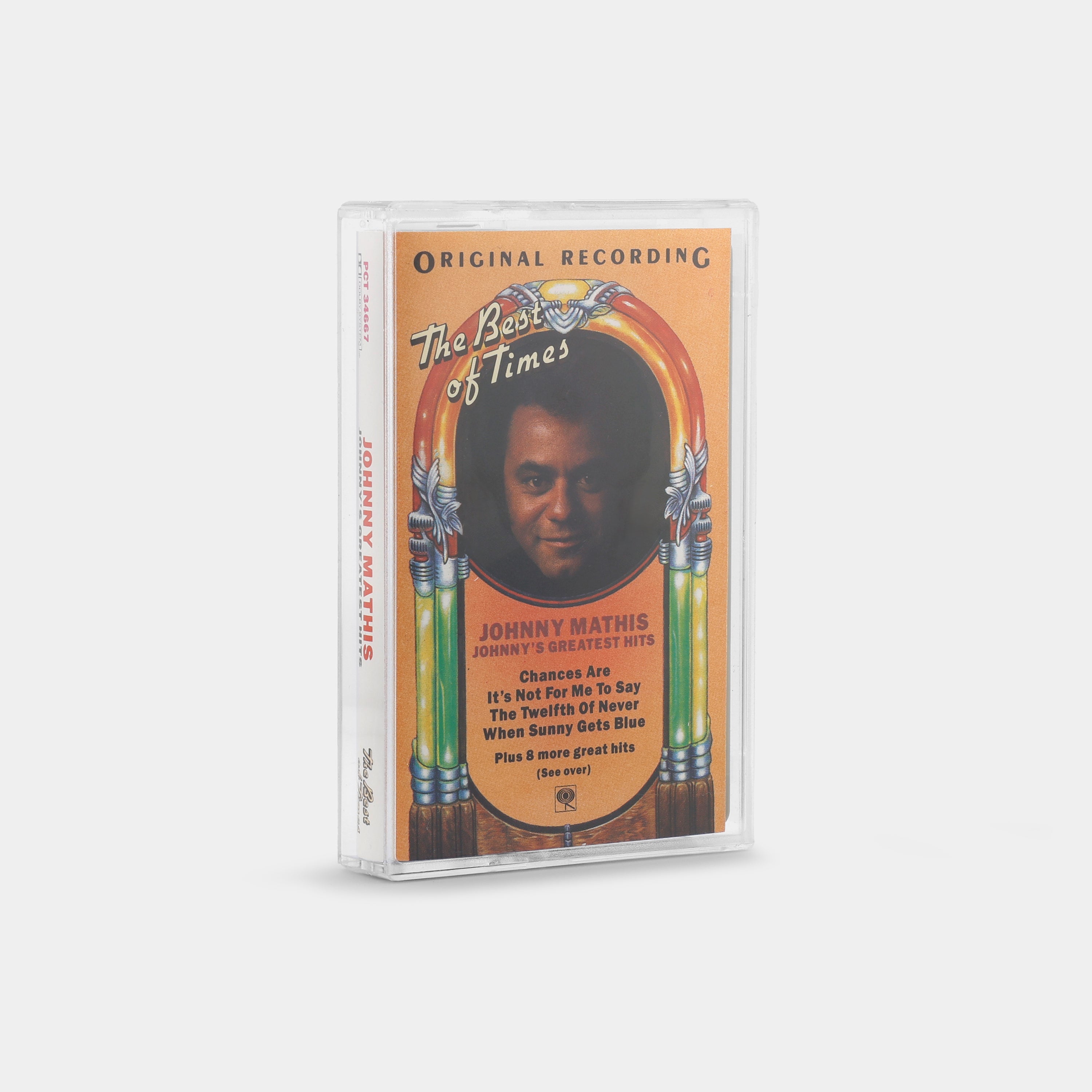 Johnny Mathis - Johnny's Greatest Hits Cassette Tape