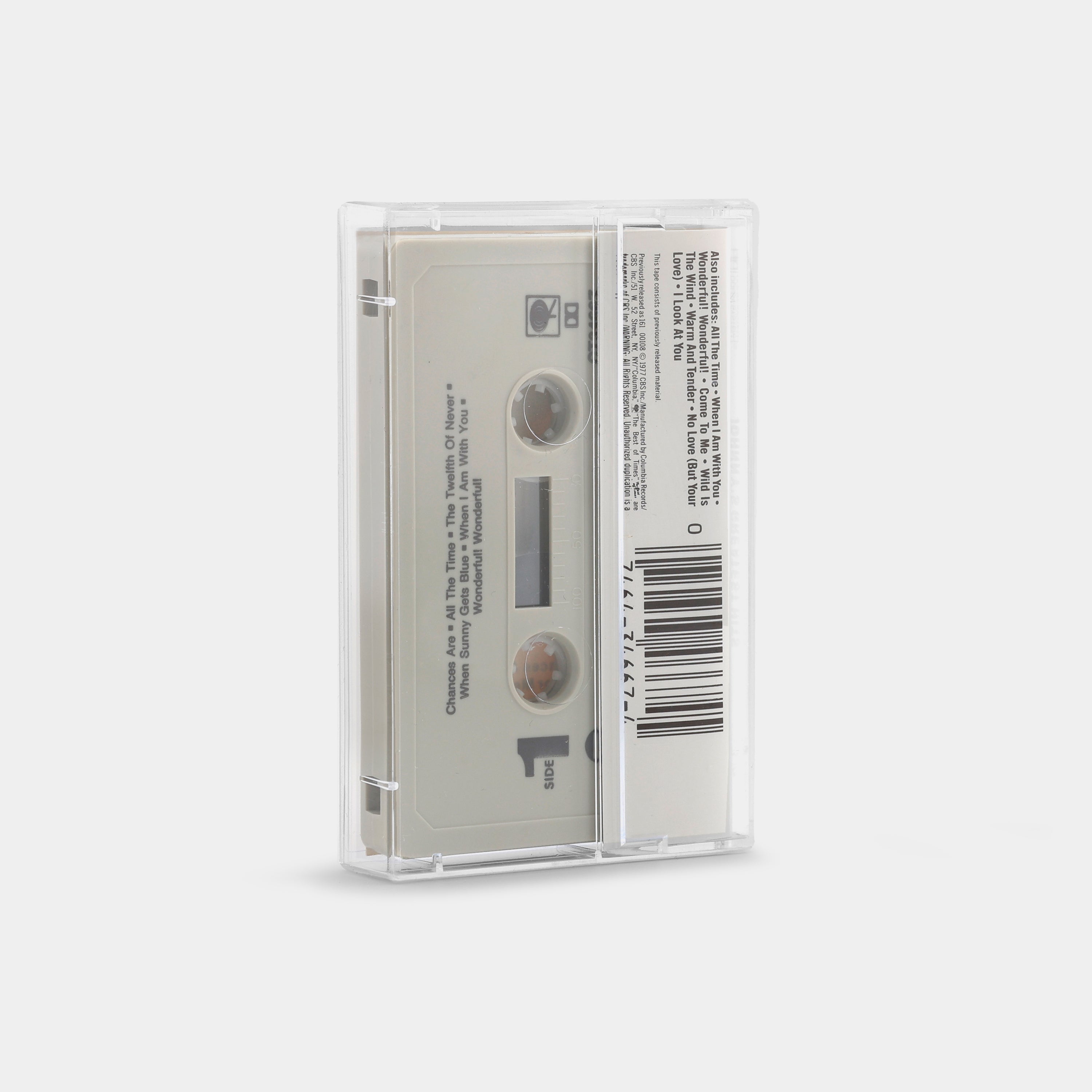 Johnny Mathis - Johnny's Greatest Hits Cassette Tape