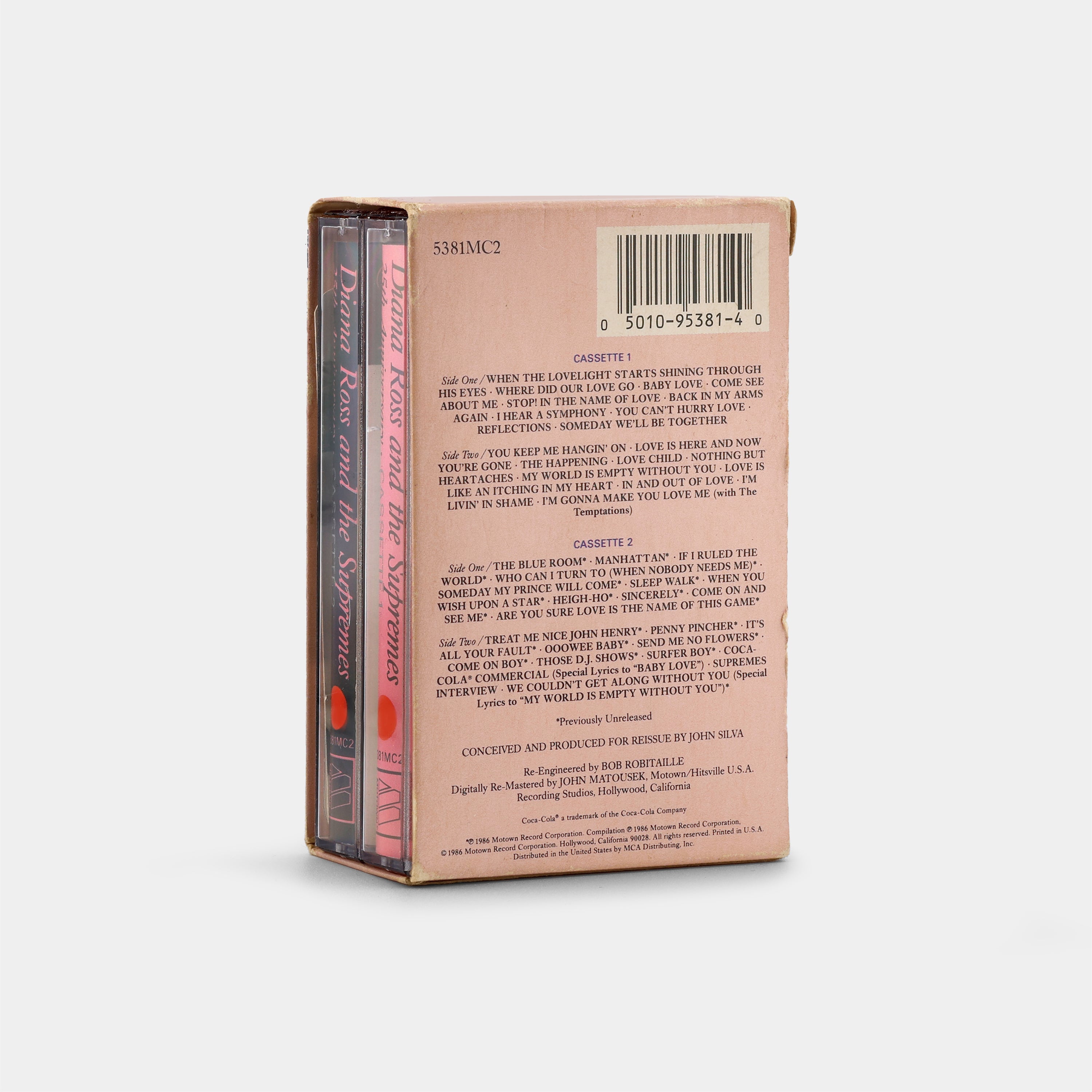 Diana Ross And The Supremes - 25th Anniversary Cassette Box Set