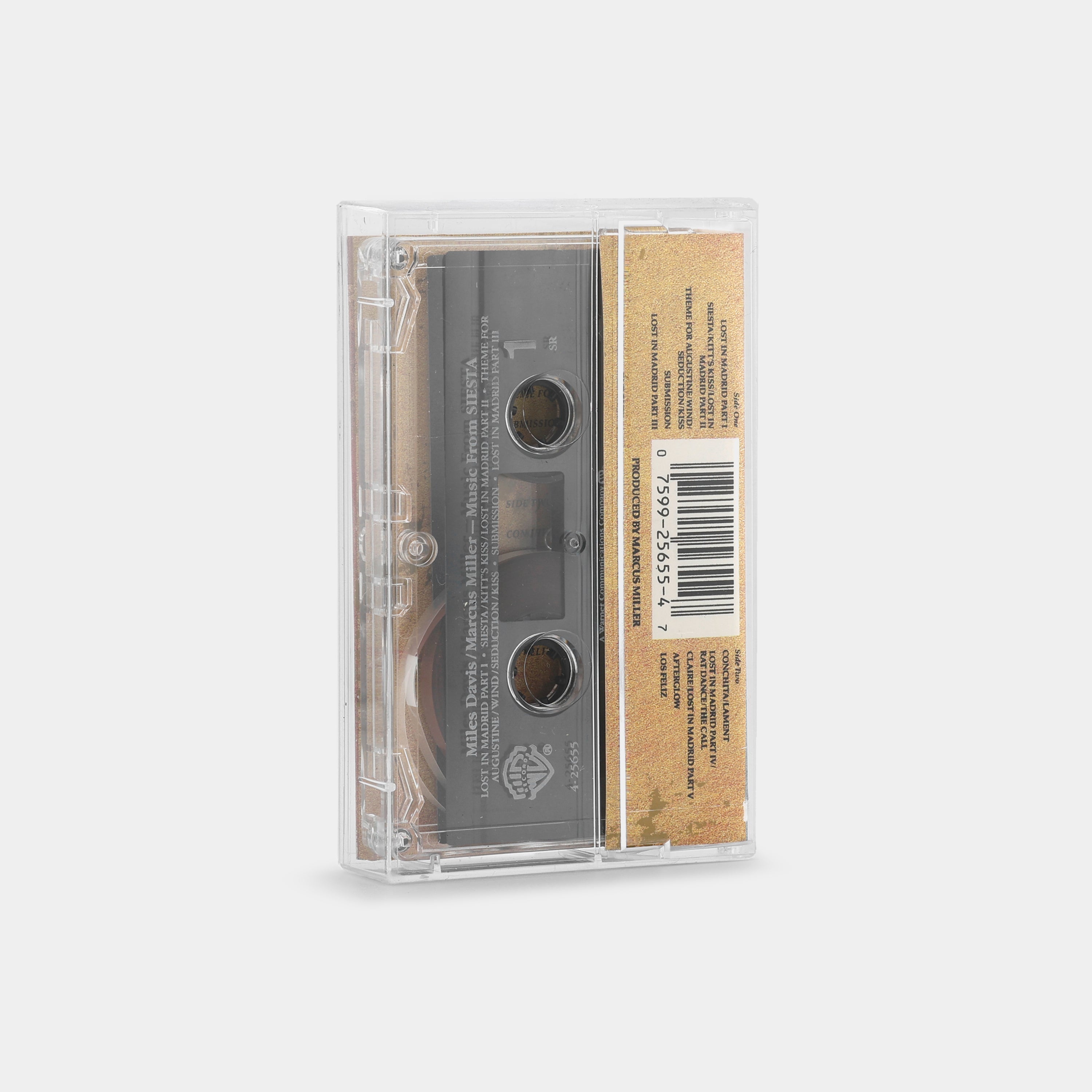 Miles Davis & Marcus Miller - Music from Siesta Cassette Tape