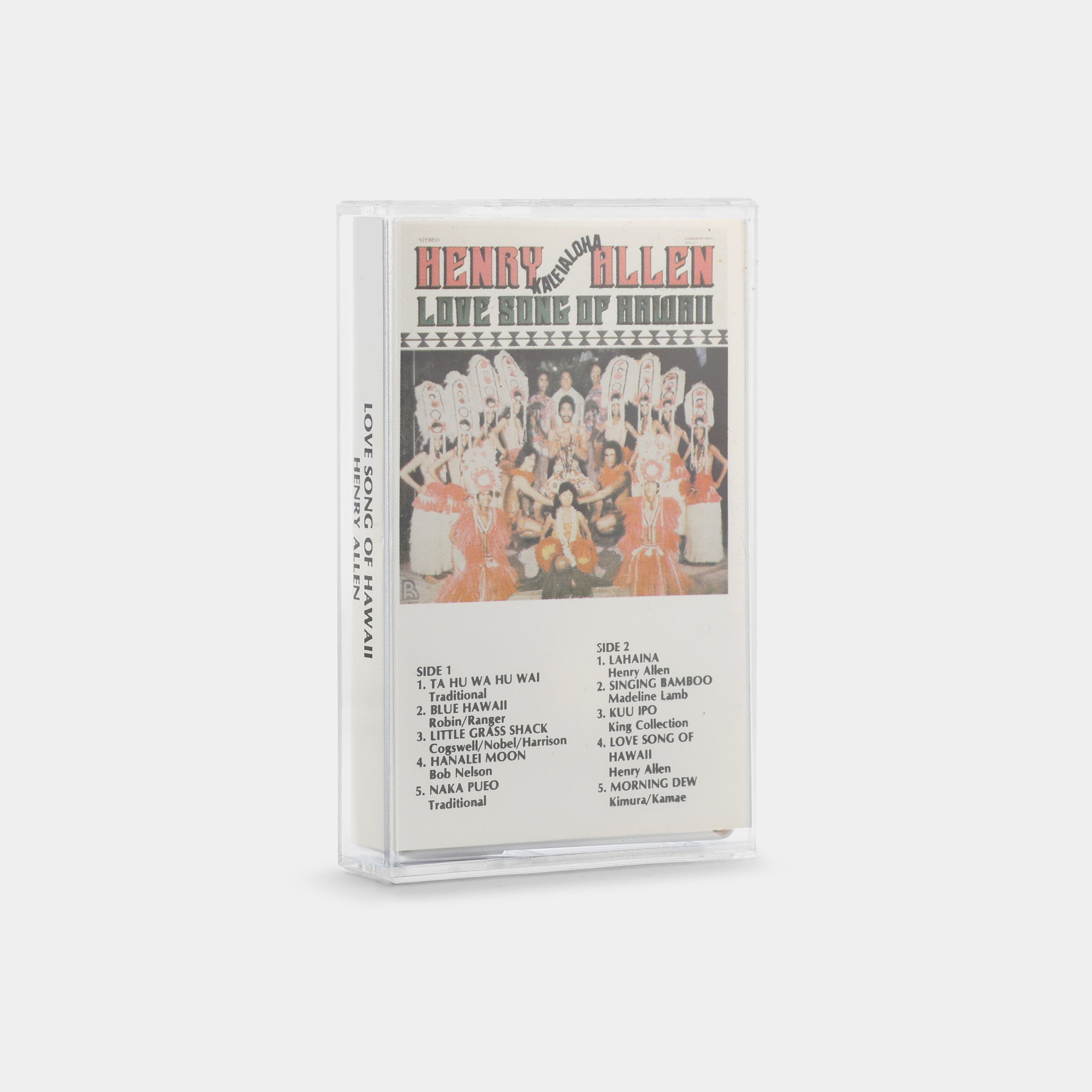 Henry Kaleialoha Allen - Love Song of Hawaii Cassette Tape
