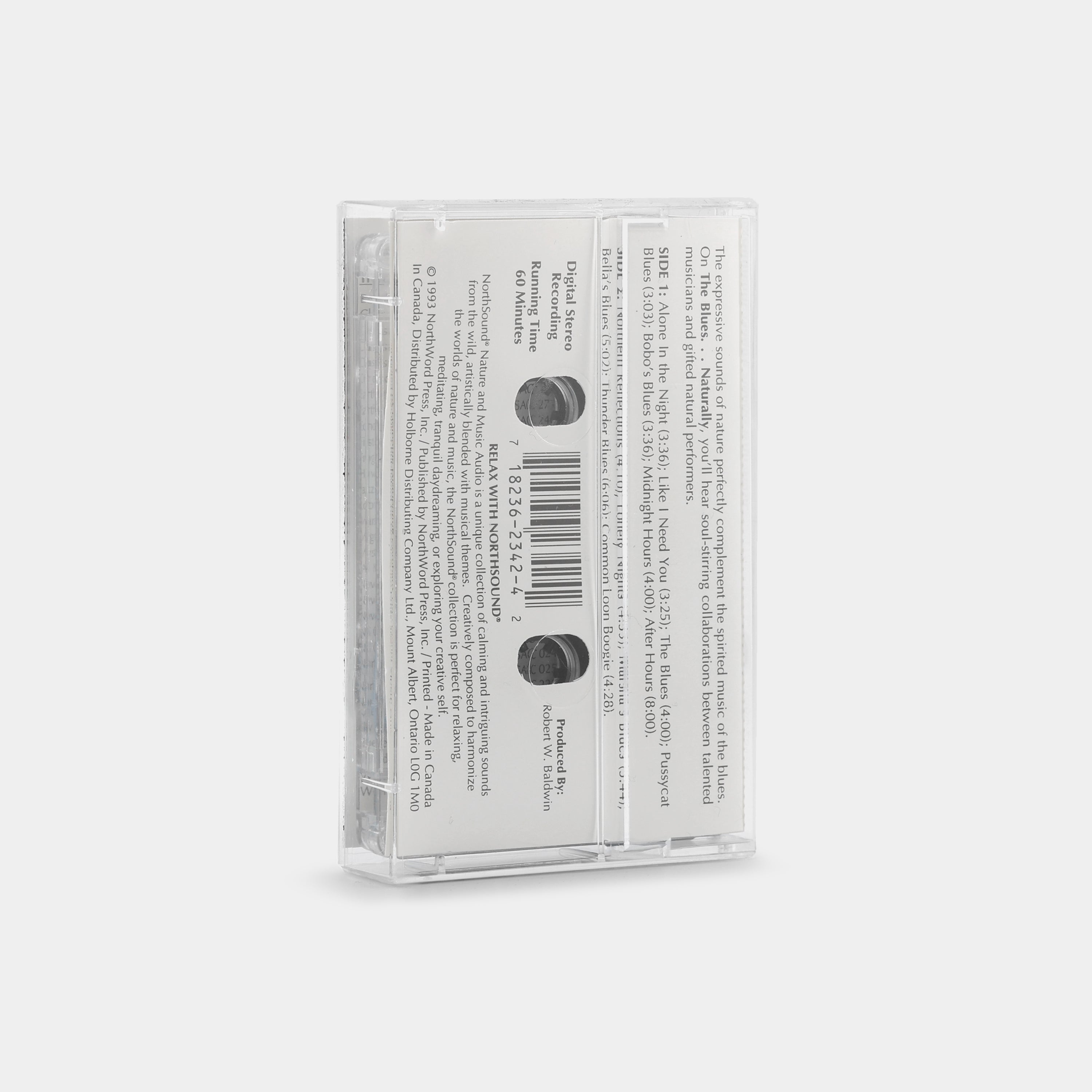 Robert W. Baldwin - The Blues Naturally Cassette Tape