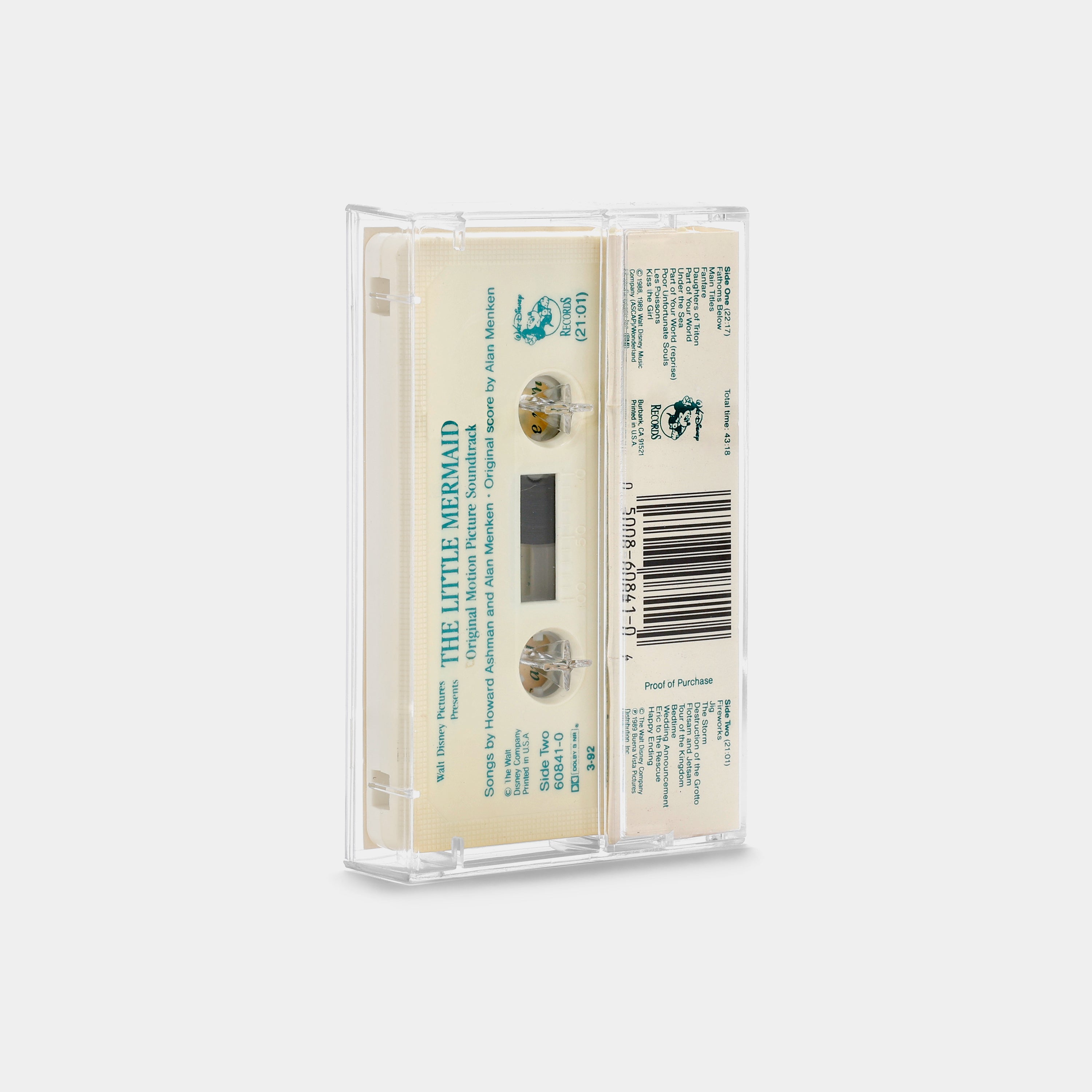The Little Mermaid (Original Motion Picture Soundtrack) Cassette Tape