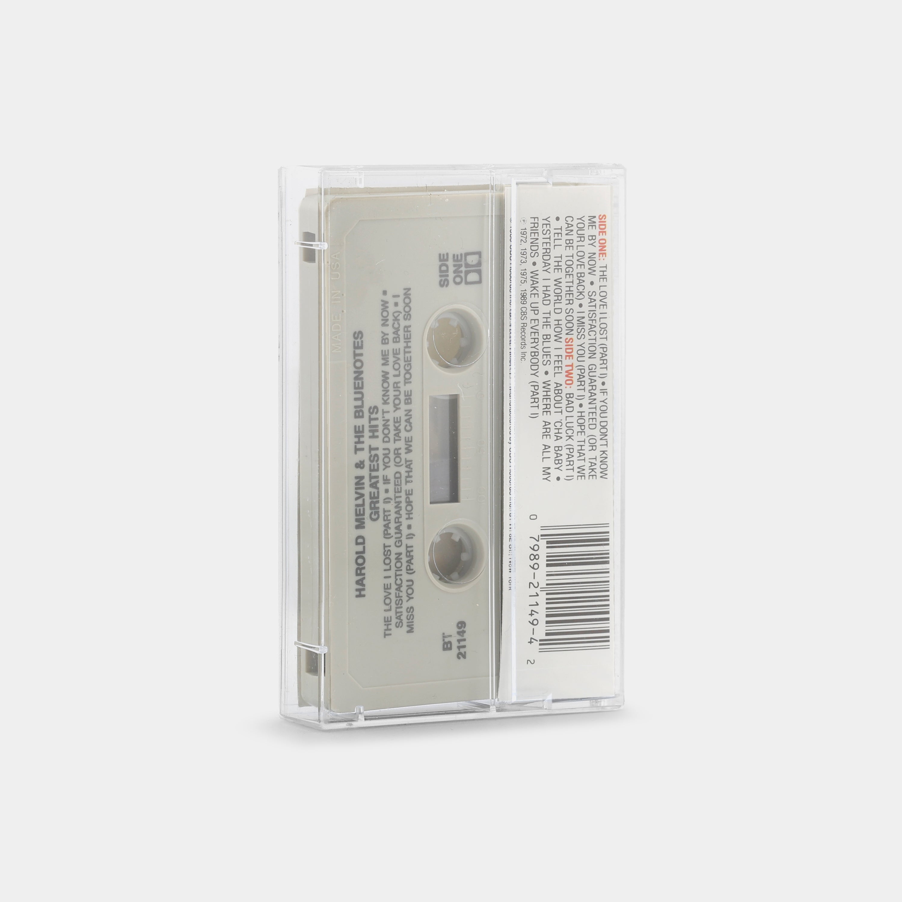 Harold Melvin & The Bluenotes - Greatest Hits Cassette Tape