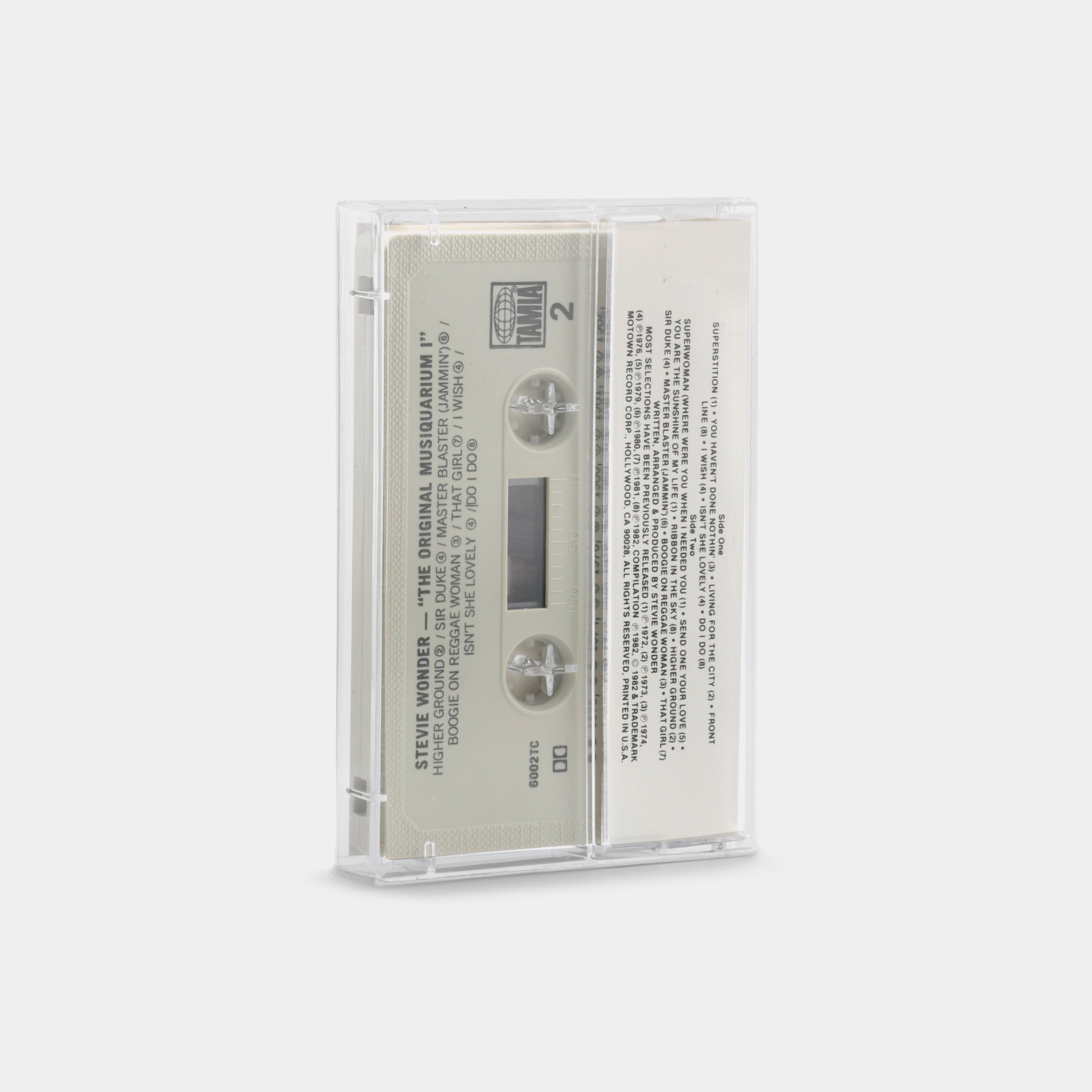 Stevie Wonder - The Original Musiquarium I Cassette Tape