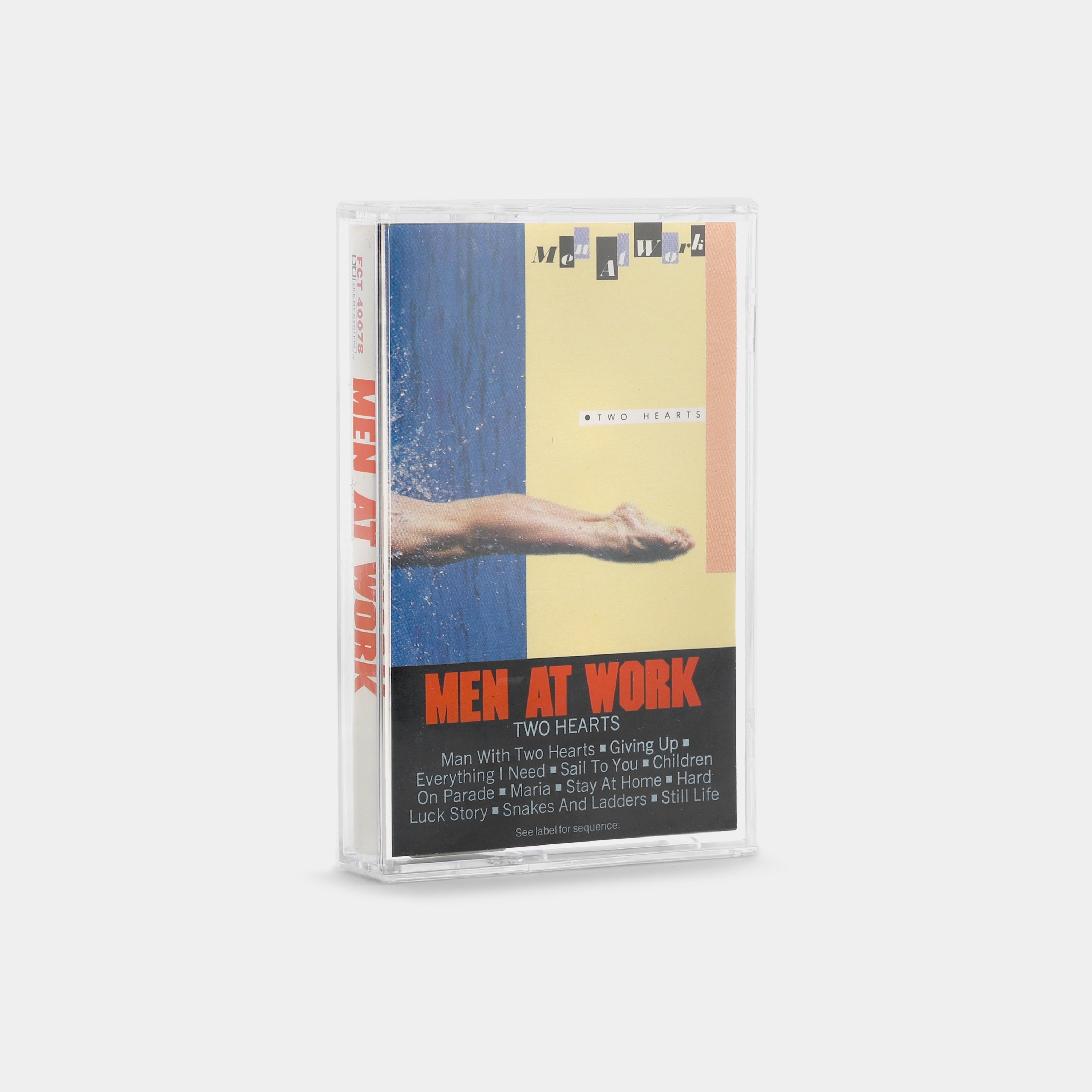 Men at Work - Two Hearts Cassette Tape