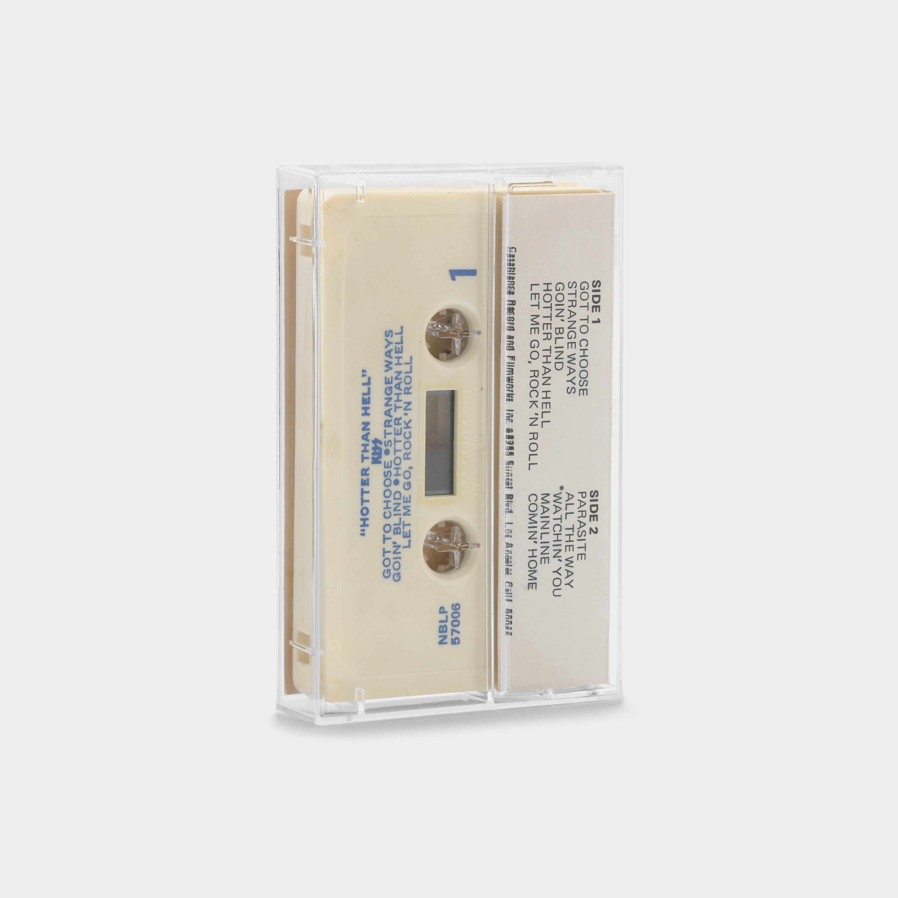 KISS - Hotter Than Hell Cassette Tape