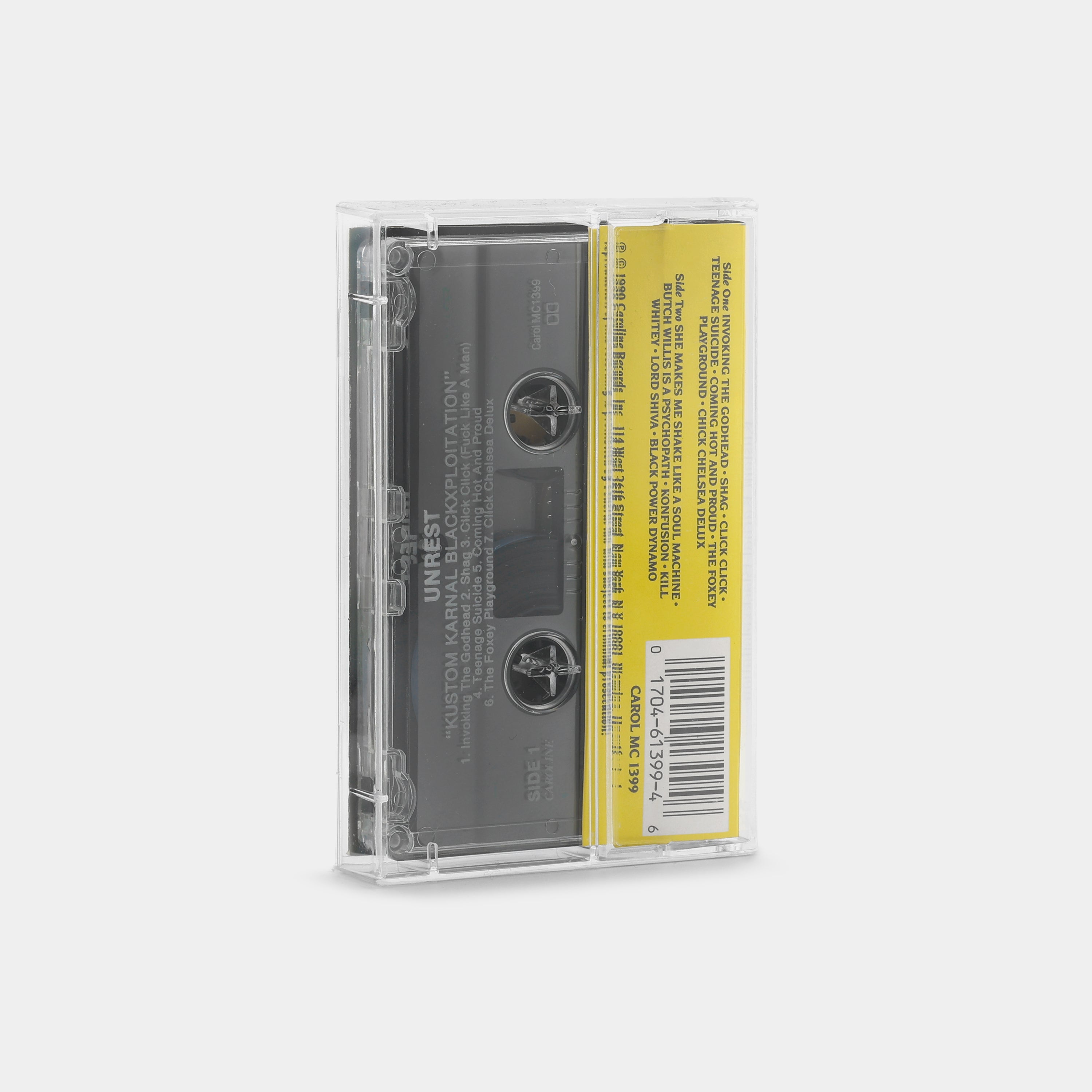 Unrest - Kustom Karnal Blackxploitation Cassette Tape
