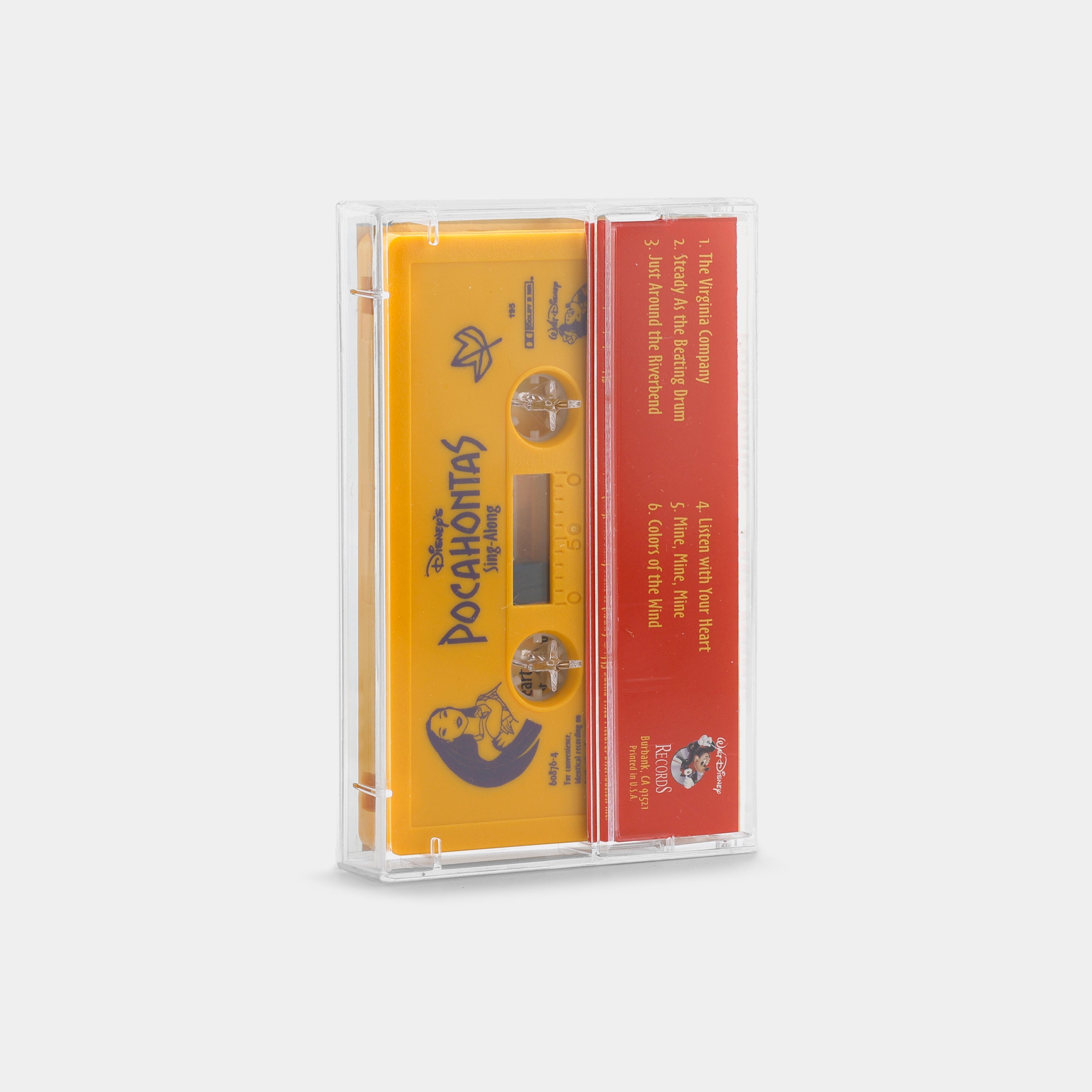 Pocahontas Sing-Along Cassette Tape
