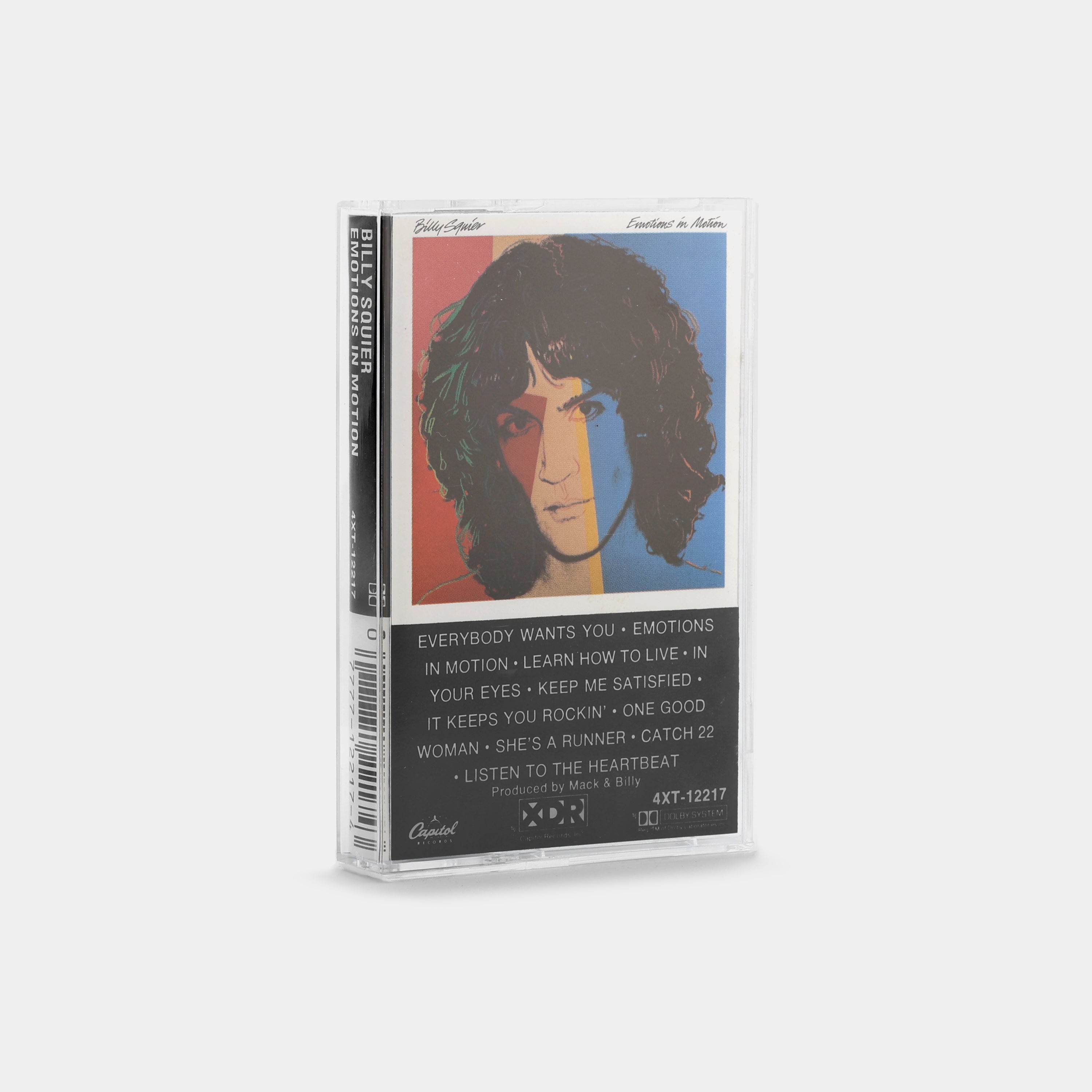 Billy Squier - Emotions in Motion Cassette Tape