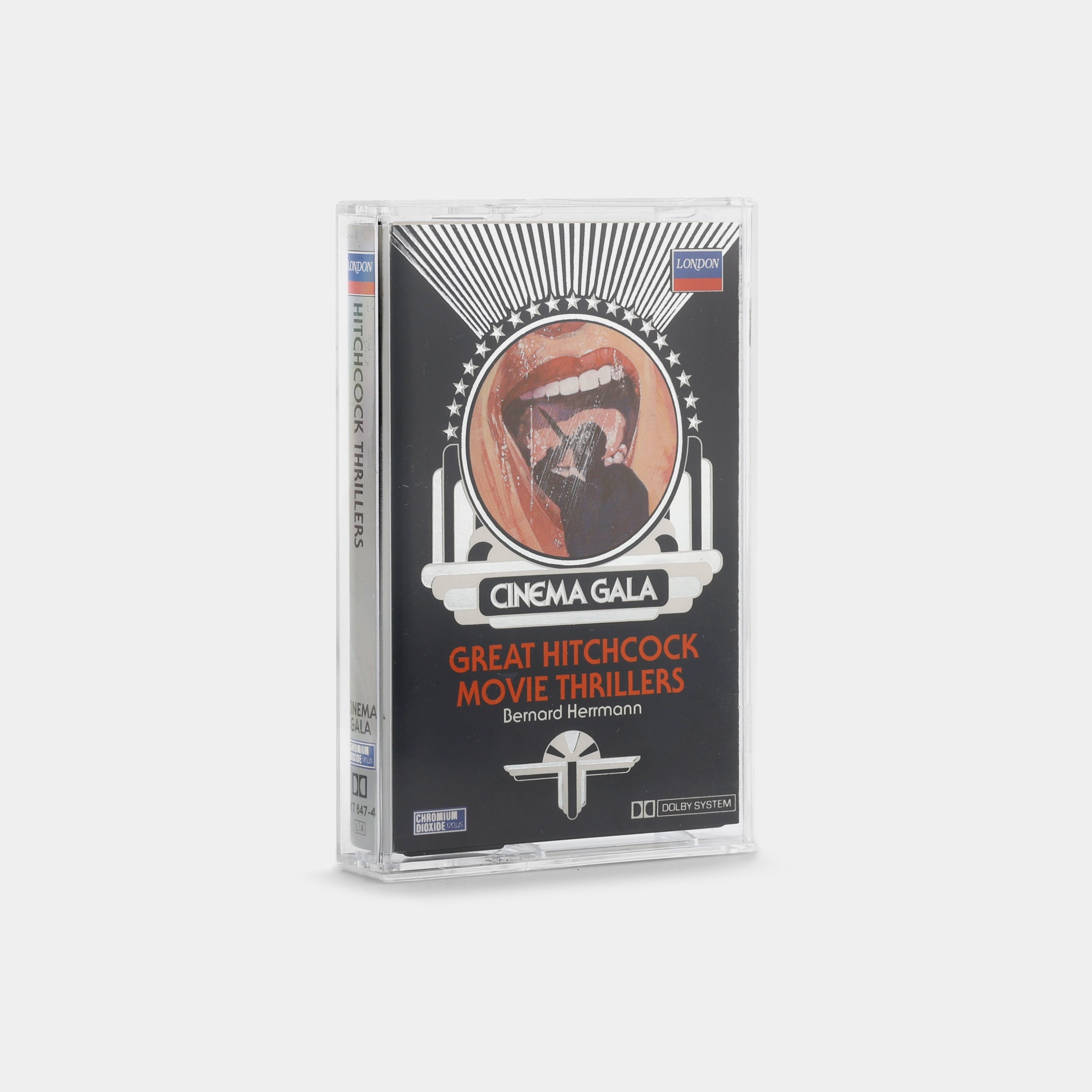 Bernard Herrmann - Great Hitchcock Movie Thrillers Cassette Tape