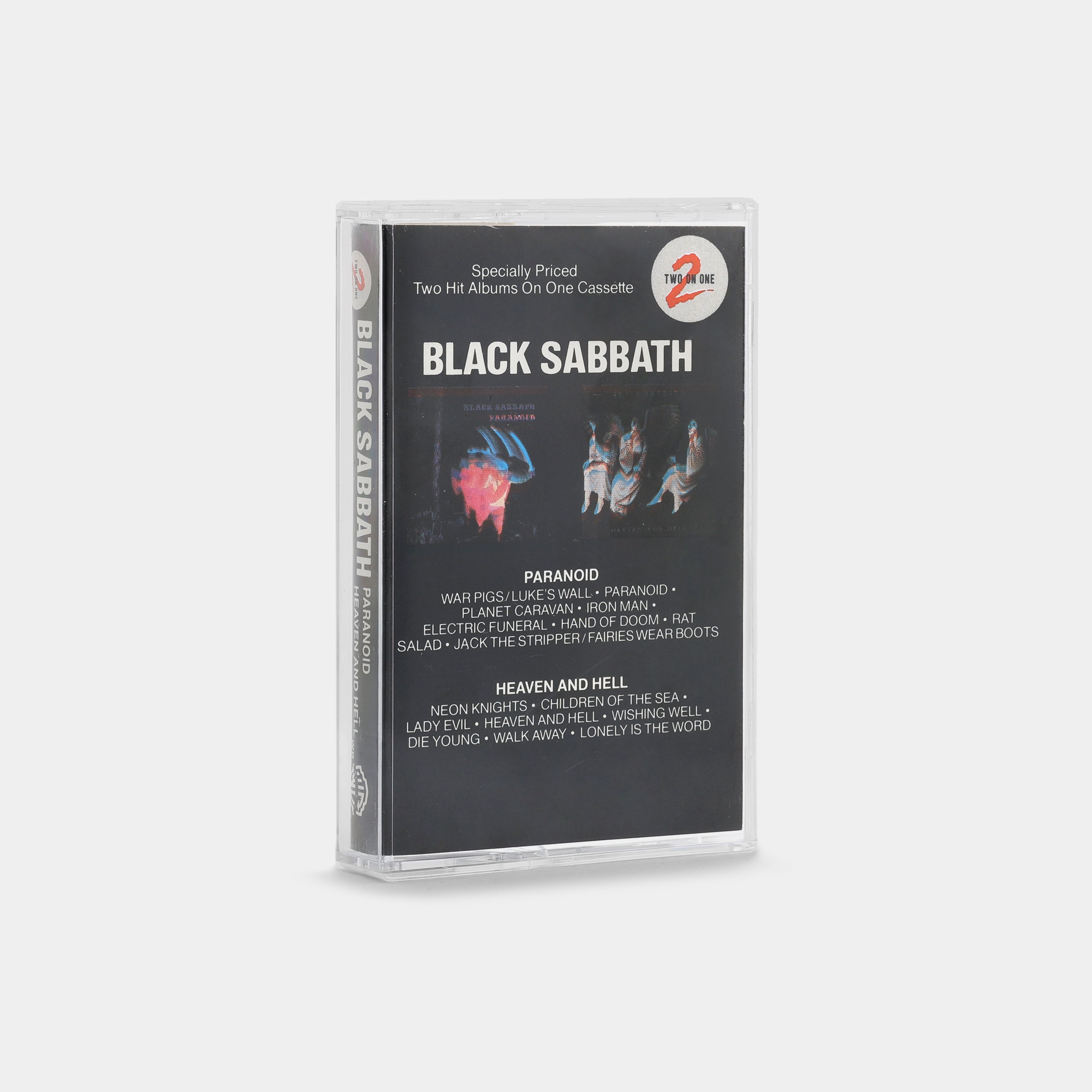 Black Sabbath - Paranoid / Heaven And Hell Cassette Tape