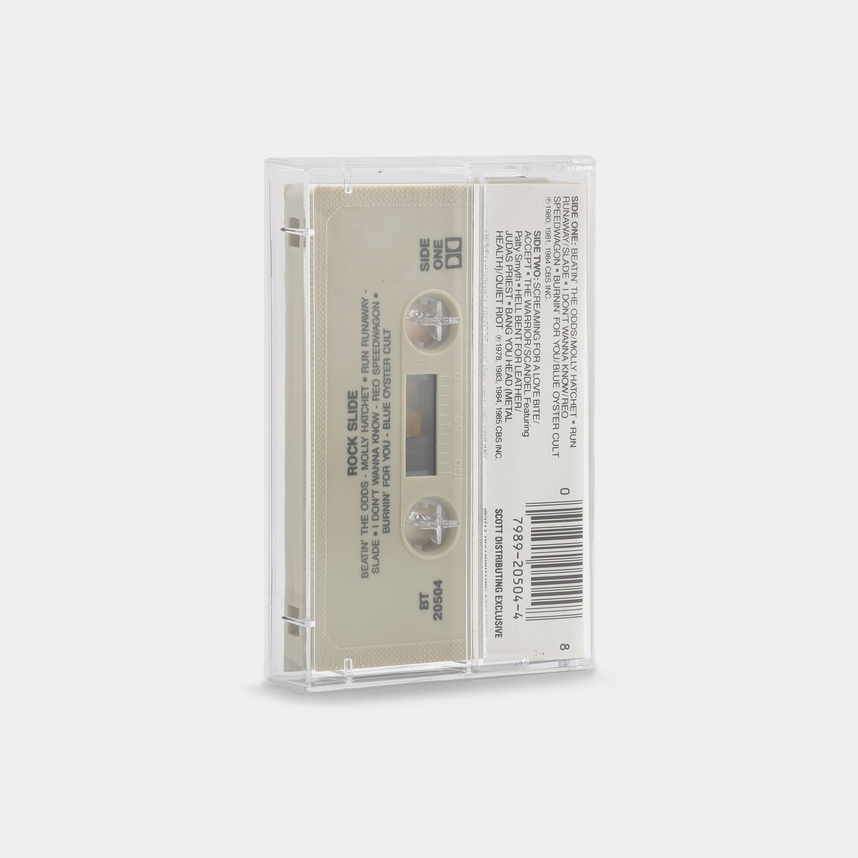 Rock Slide Cassette Tape