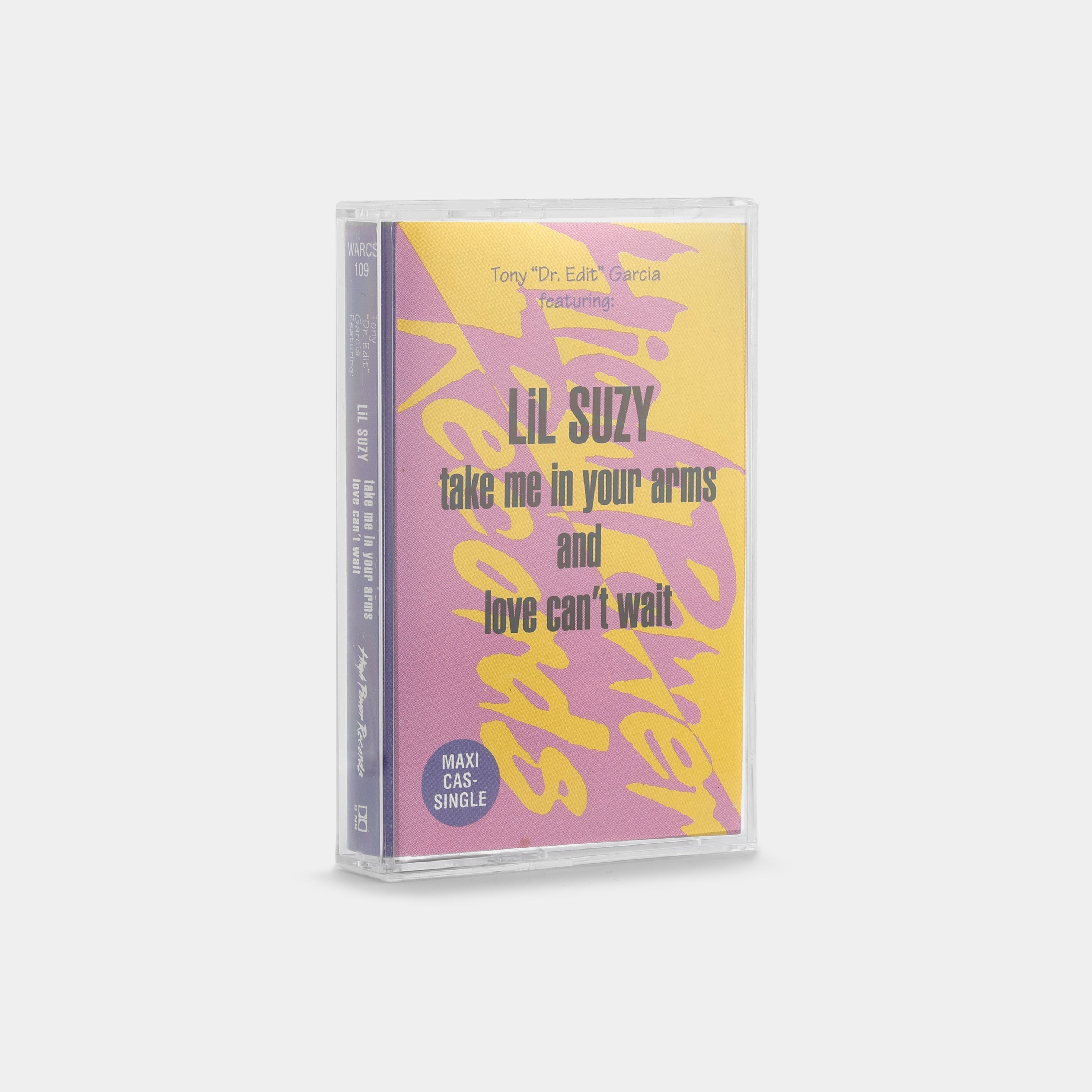 Tony "Dr. Edit" Garcia Featuring Lil Suzy - Take Me In Your Arms / Love Can't Wait Cassette Tape