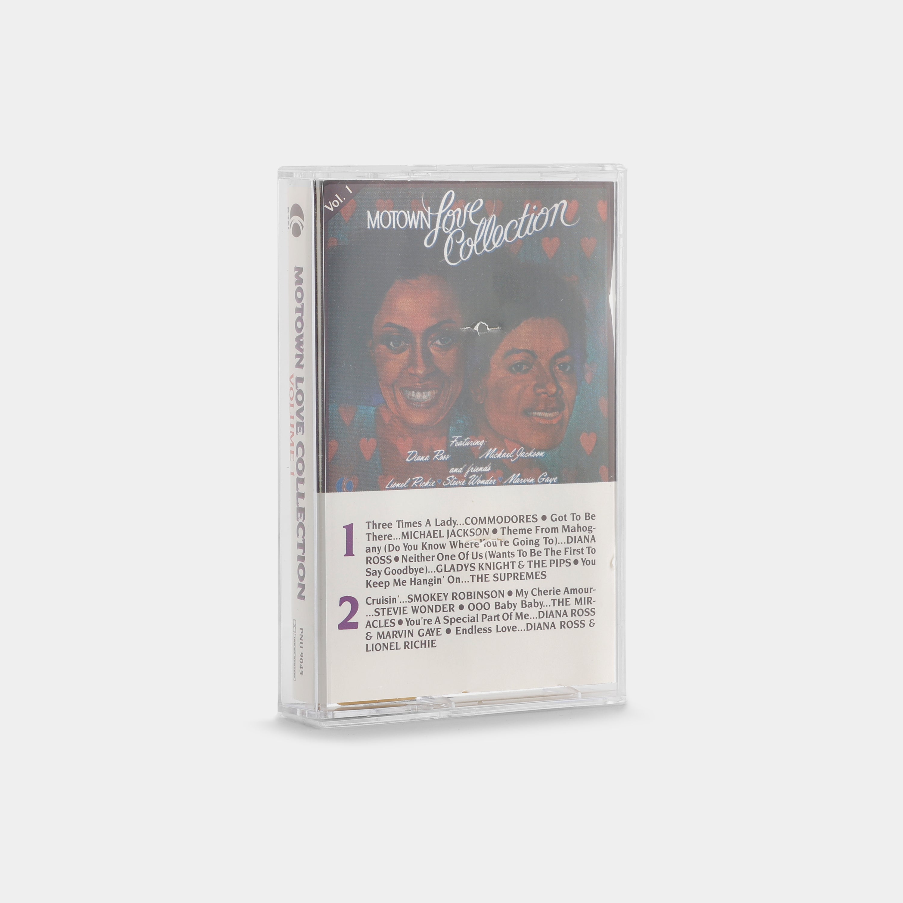 Motown Love Collection Volume 1 Cassette Tape