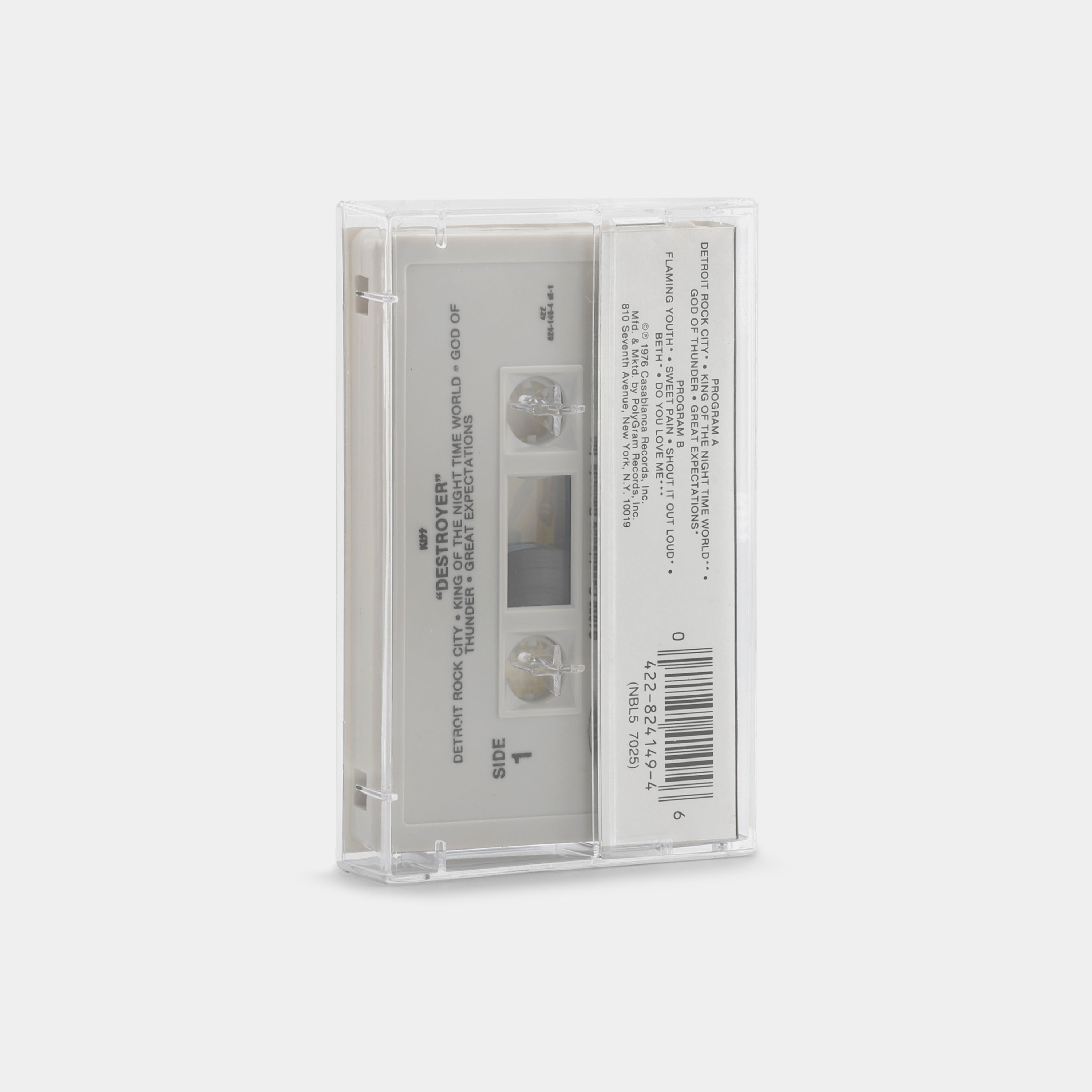 KISS - Destroyer Cassette Tape