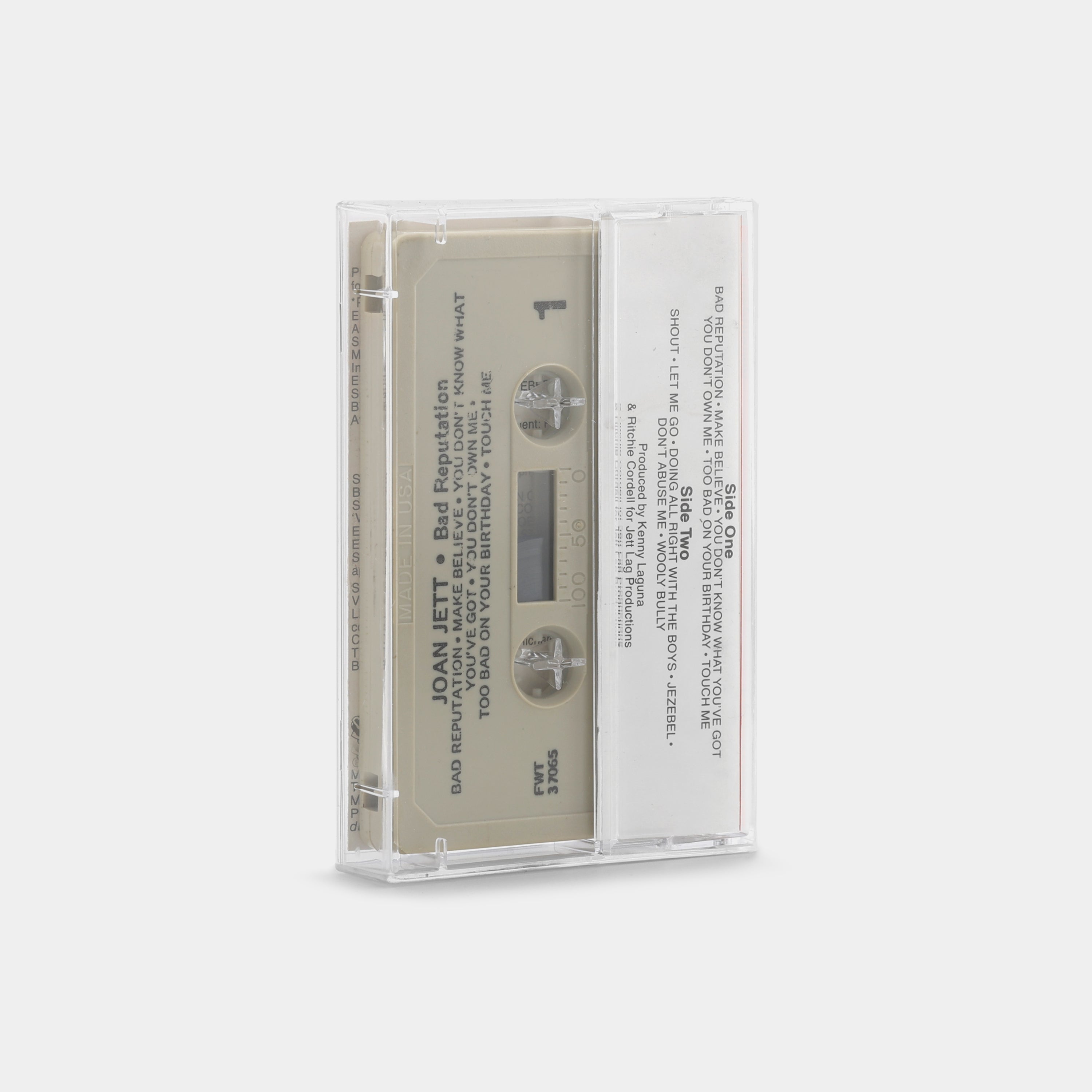 Joan Jett - Bad Reputation Cassette Tape