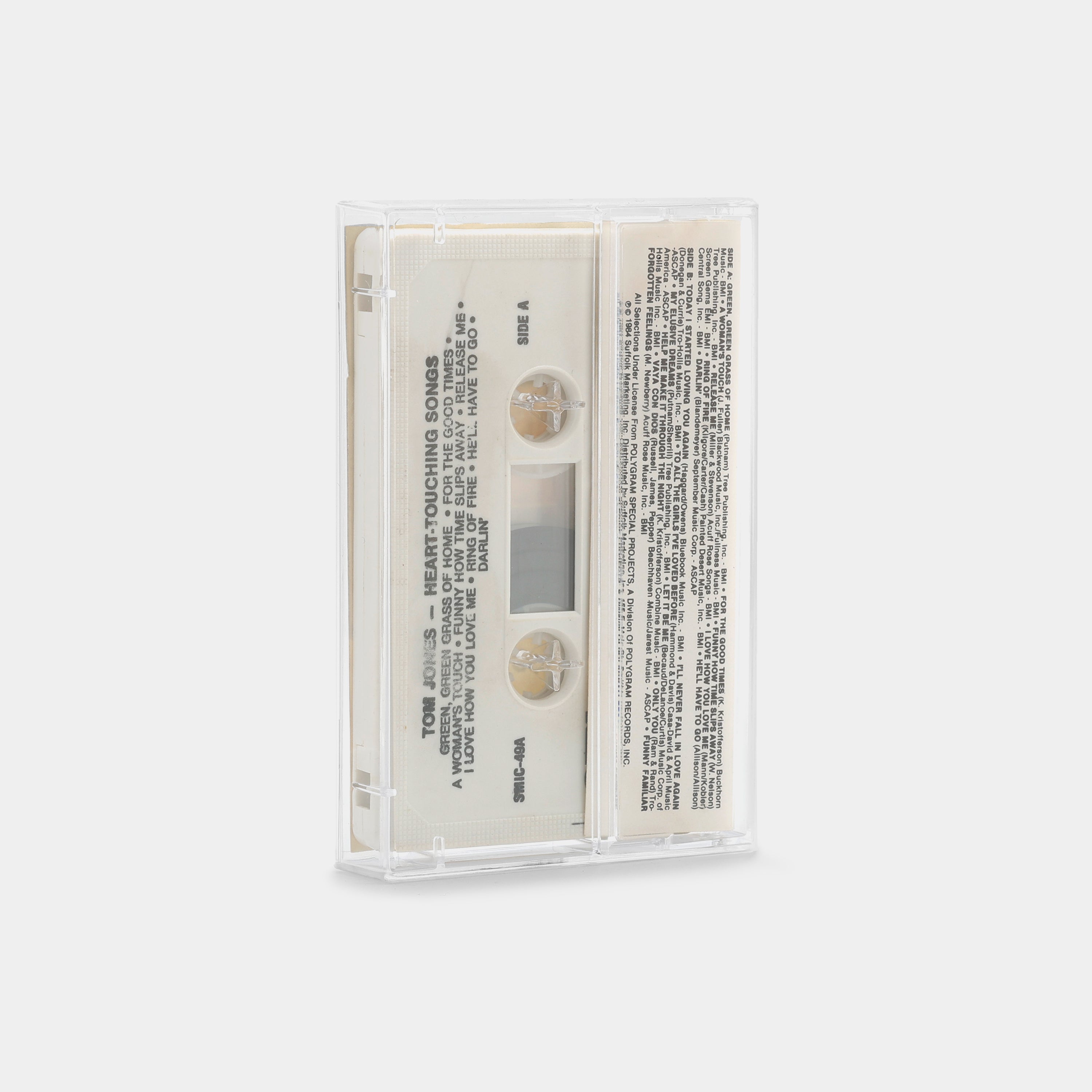 Tom Jones - Heart-Touching Songs Cassette Tape