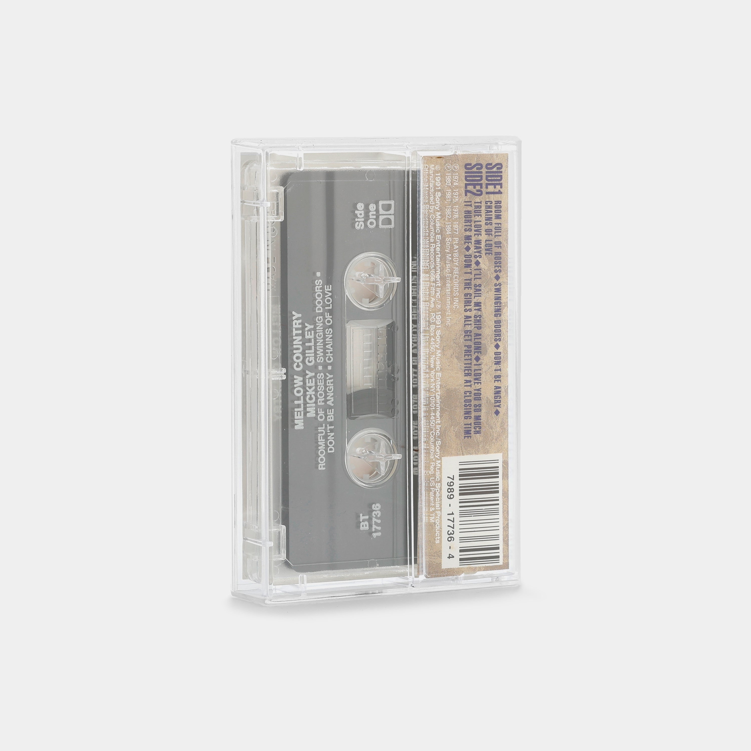 Mickey Gilley - Mellow Country Cassette Tape