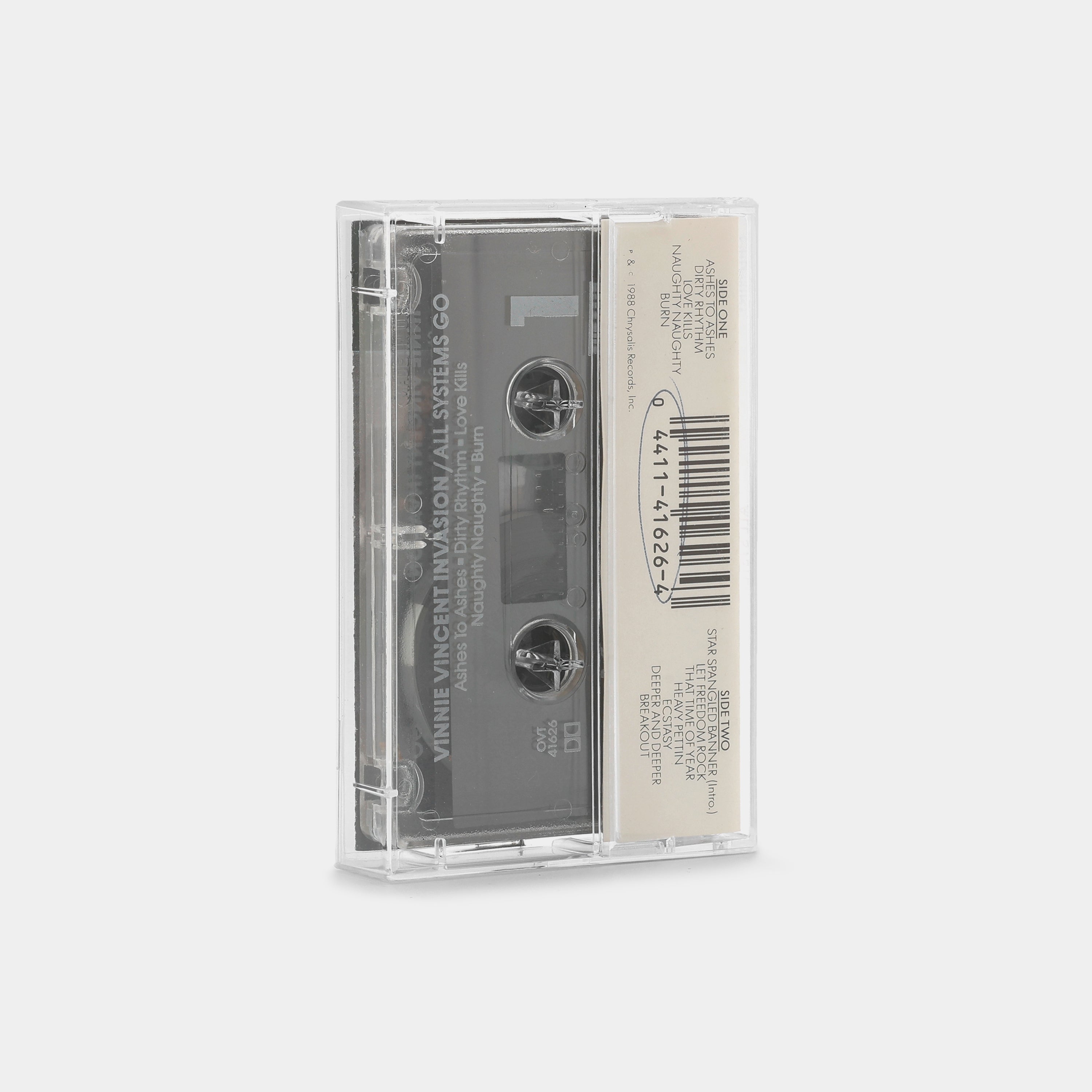 Vinnie Vincent Invasion - All Systems Go Cassette Tape