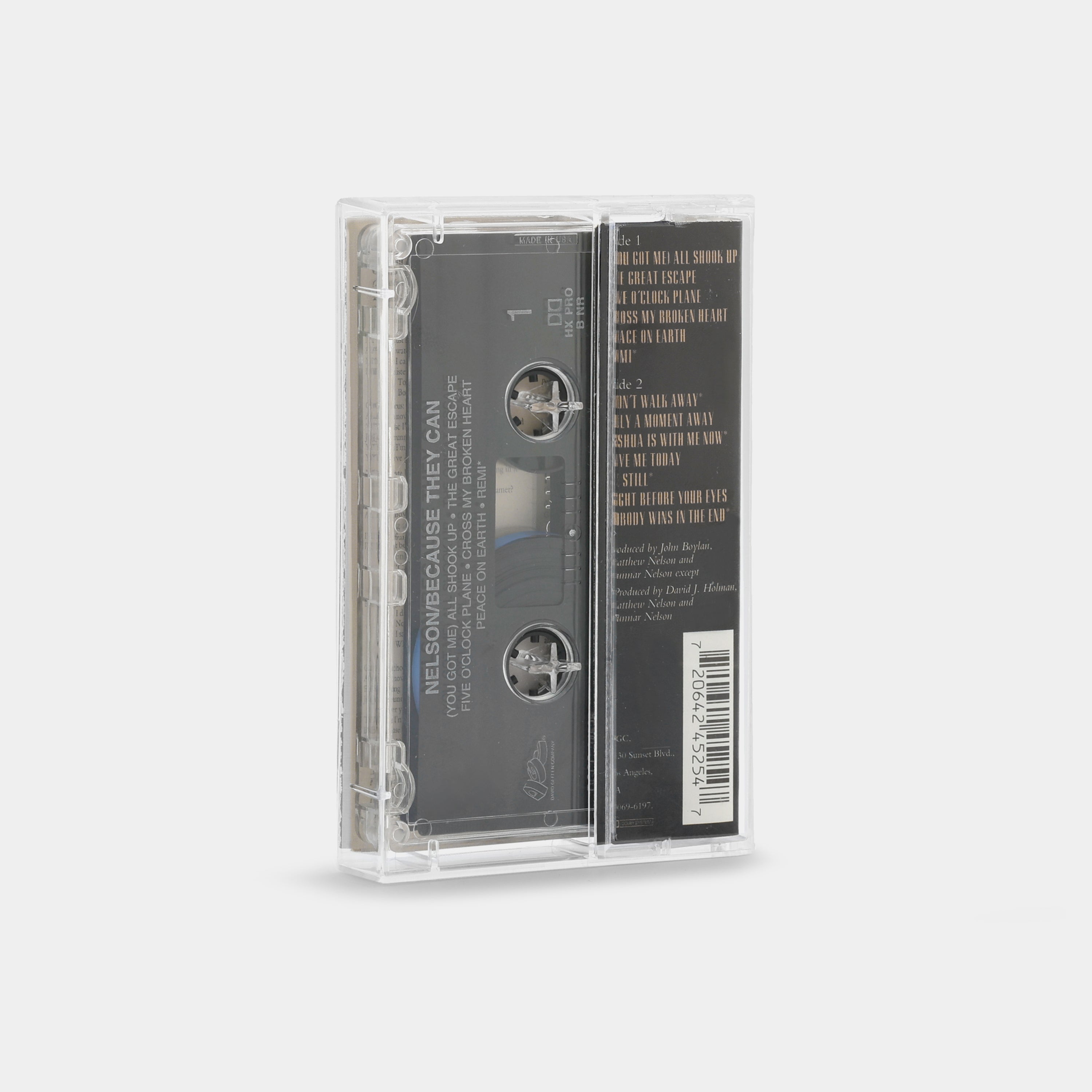 Nelson - Because They Can Cassette Tape