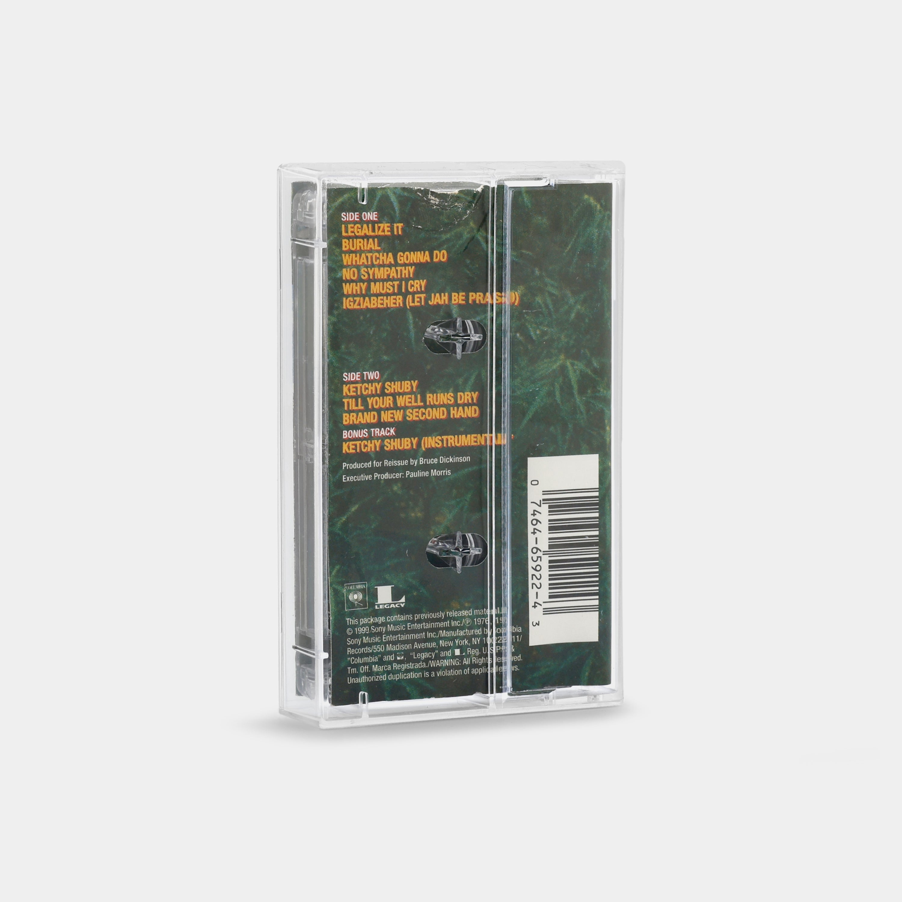 Peter Tosh - Legalize It Cassette Tape