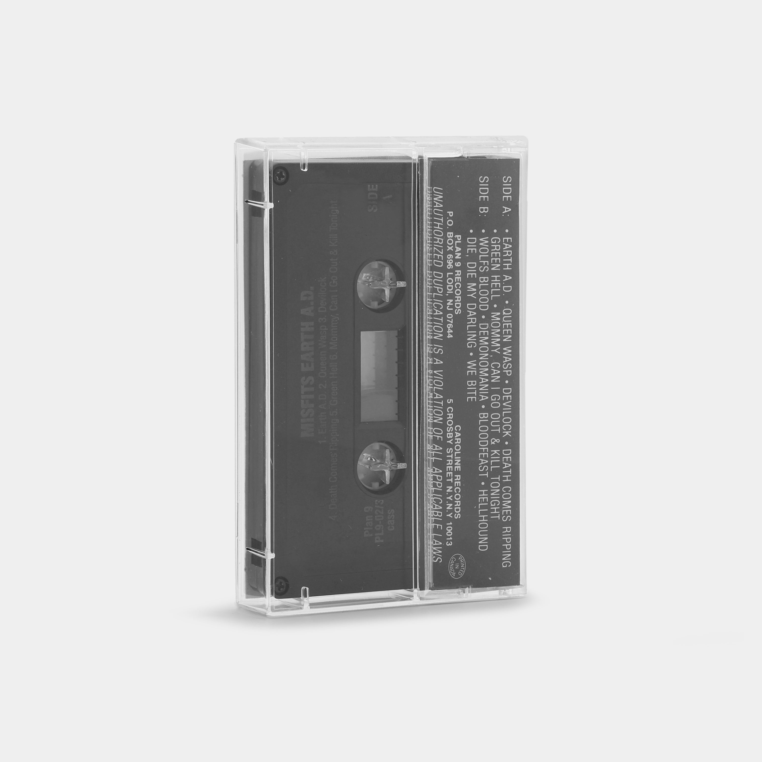 Misfits - Earth A.D. Cassette Tape