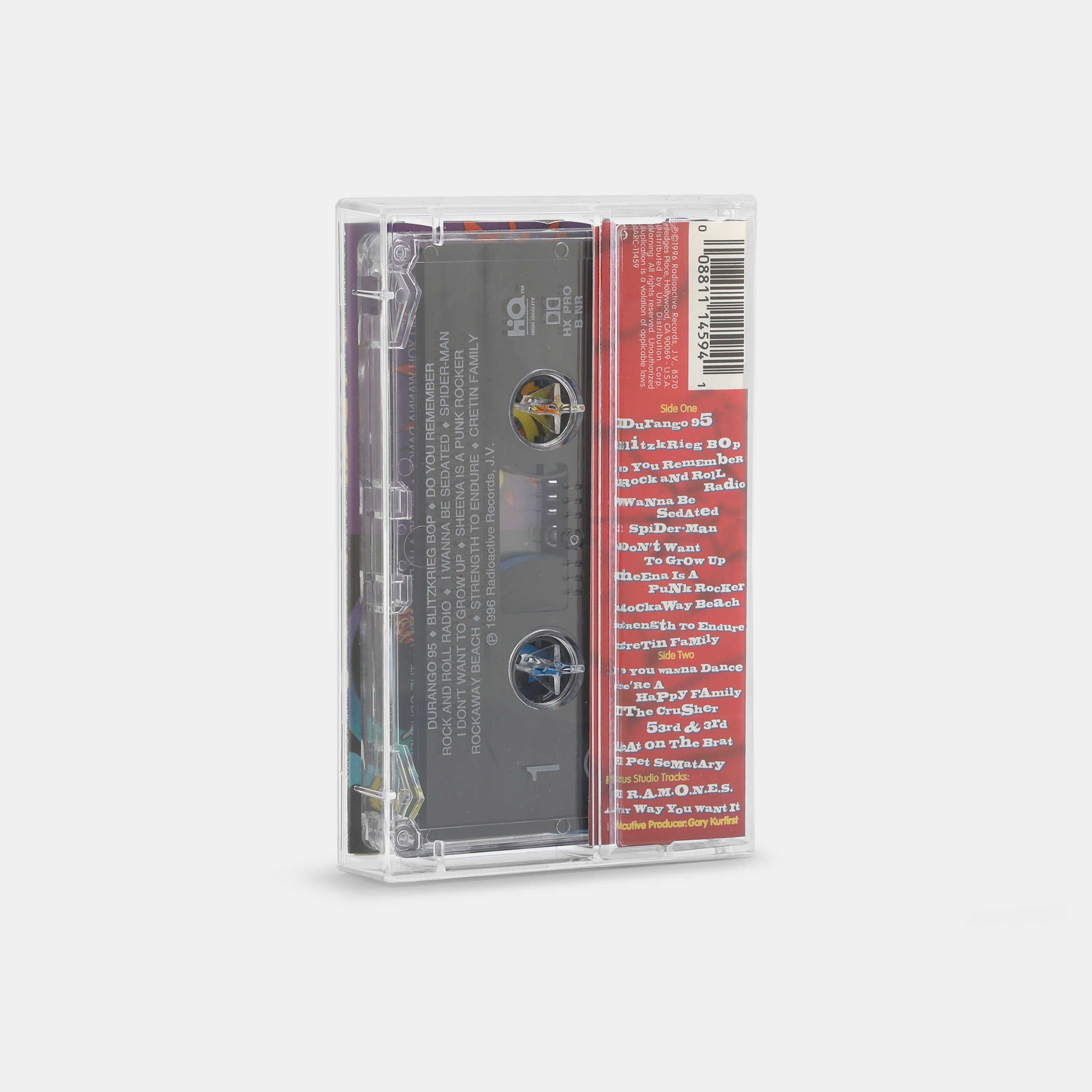 Ramones - Greatest Hits Live Cassette Tape